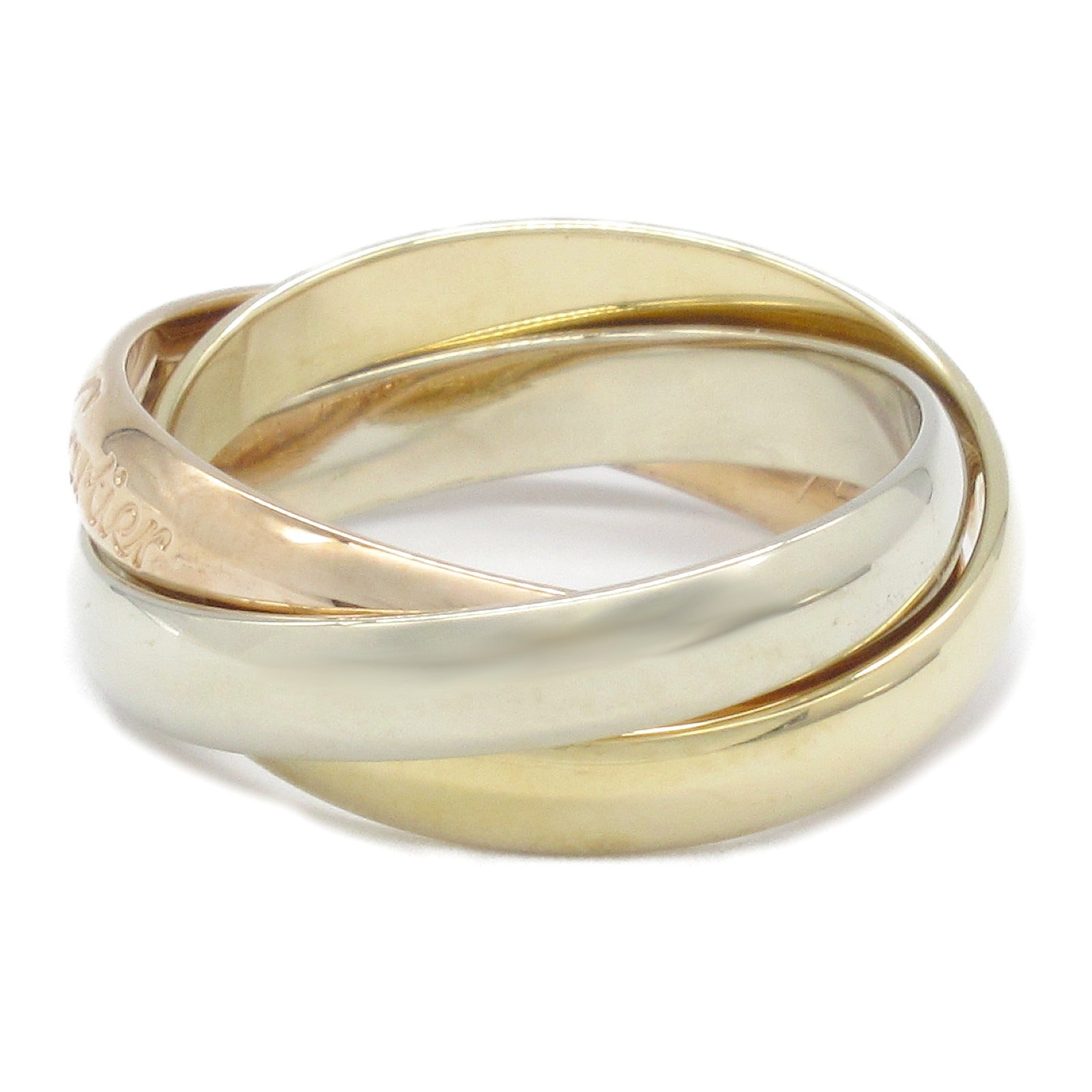 Cartier Trinity Ring K18 Gold