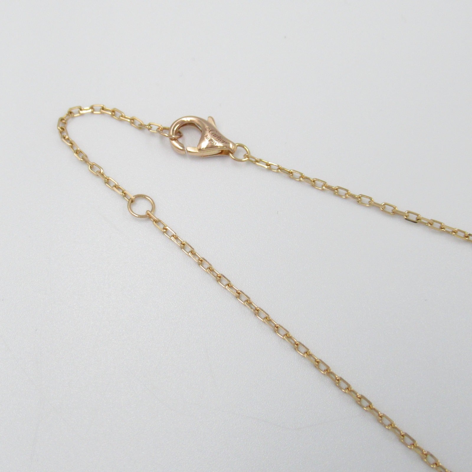 Cartier Trinity Diamond Necklace K18 Gold