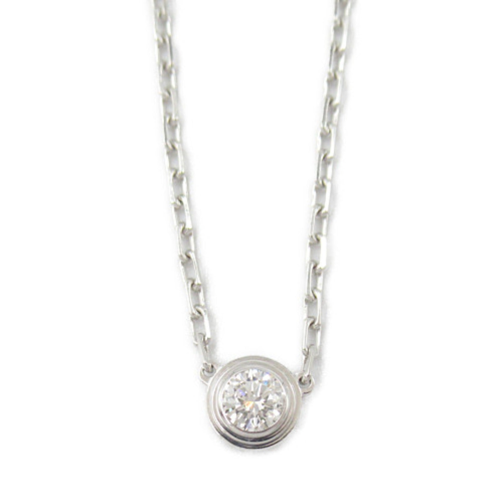 Cartier D'Amour SM Necklace K18WG Diamond