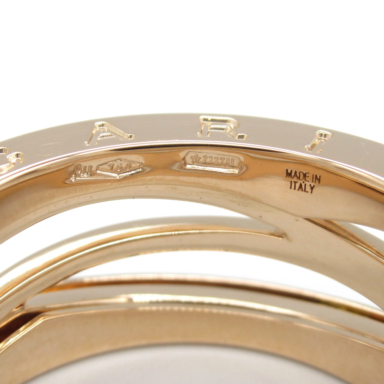 Bvlgari B-zero1 Ring K18PG Pink Gold