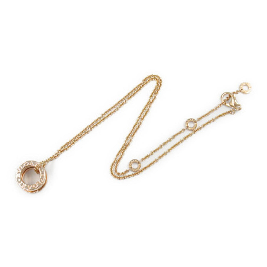 Bvlgari B-zero1 Necklace K18PG Pink Gold