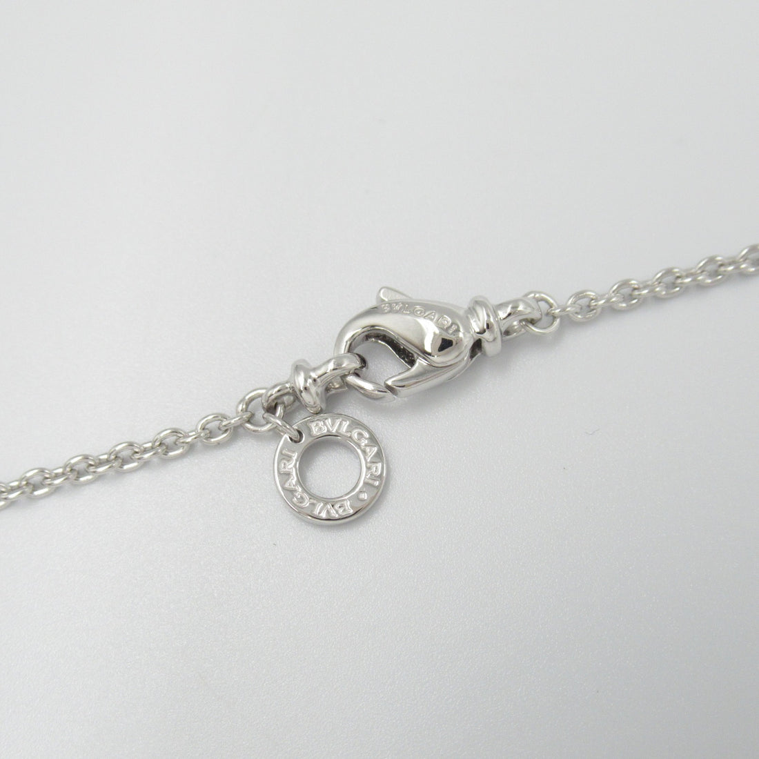 Bvlgari Diamond Necklace K18WG White Gold