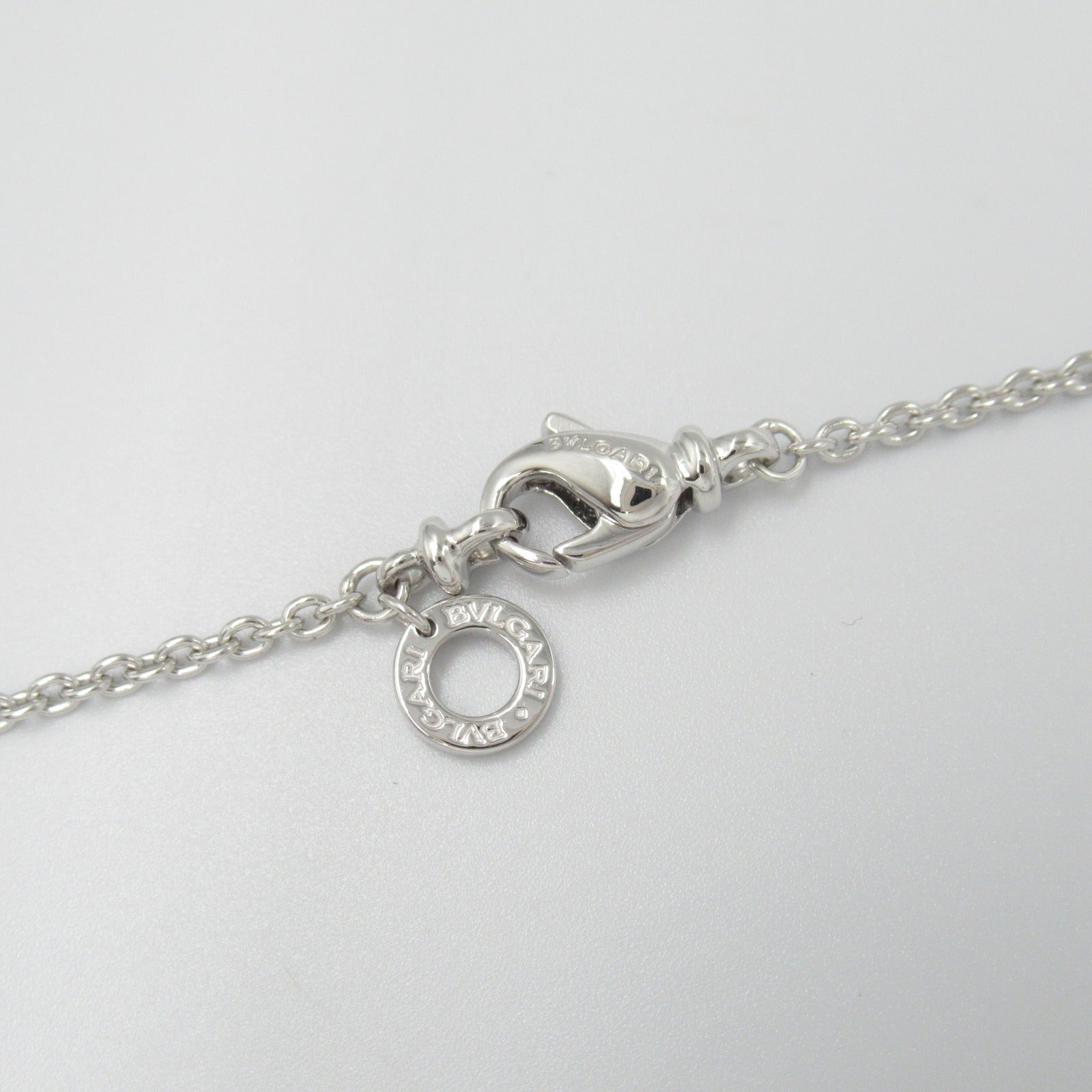 Bvlgari Diamond Necklace K18WG White Gold