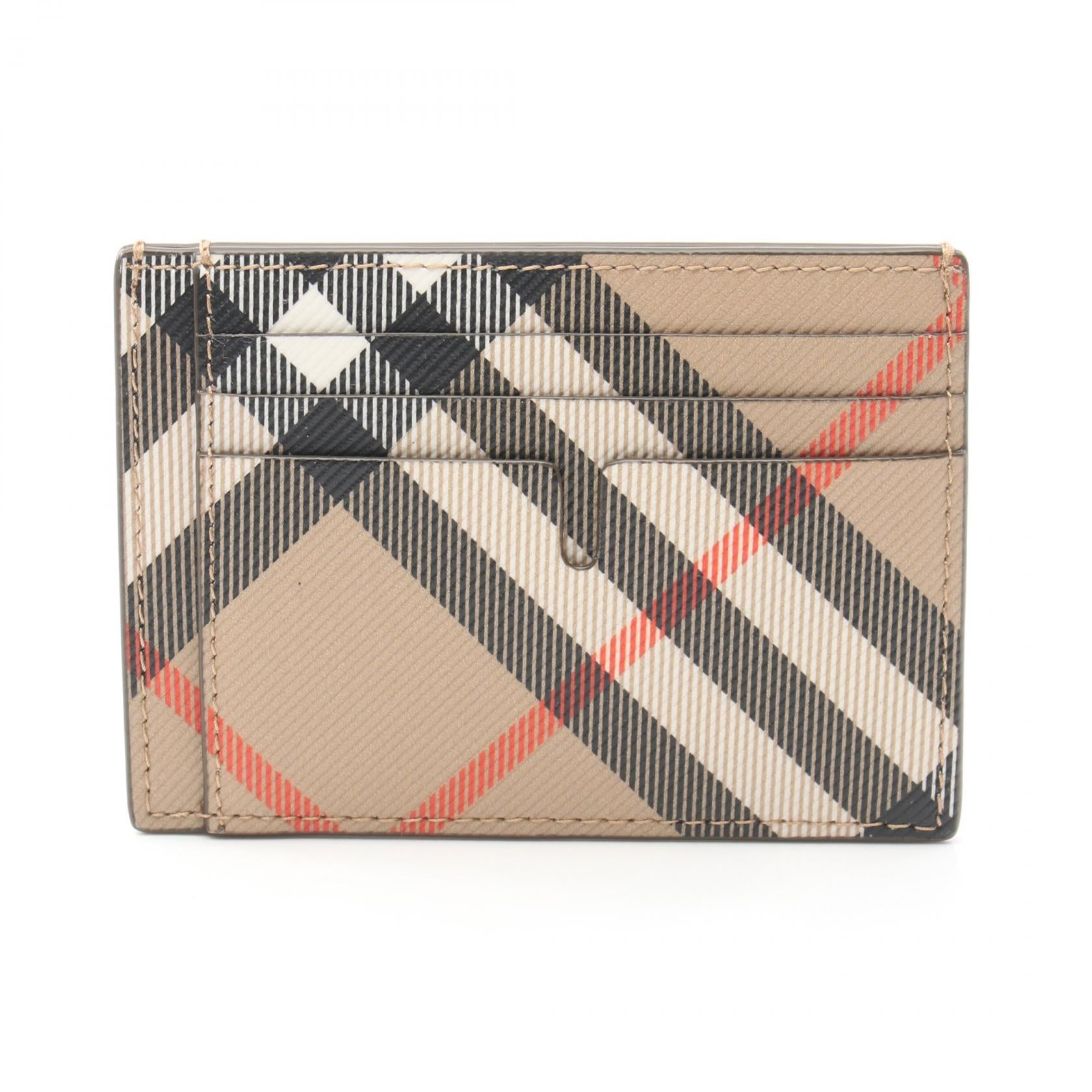 Burberry Card Case PVC Coated Canvas 8091910