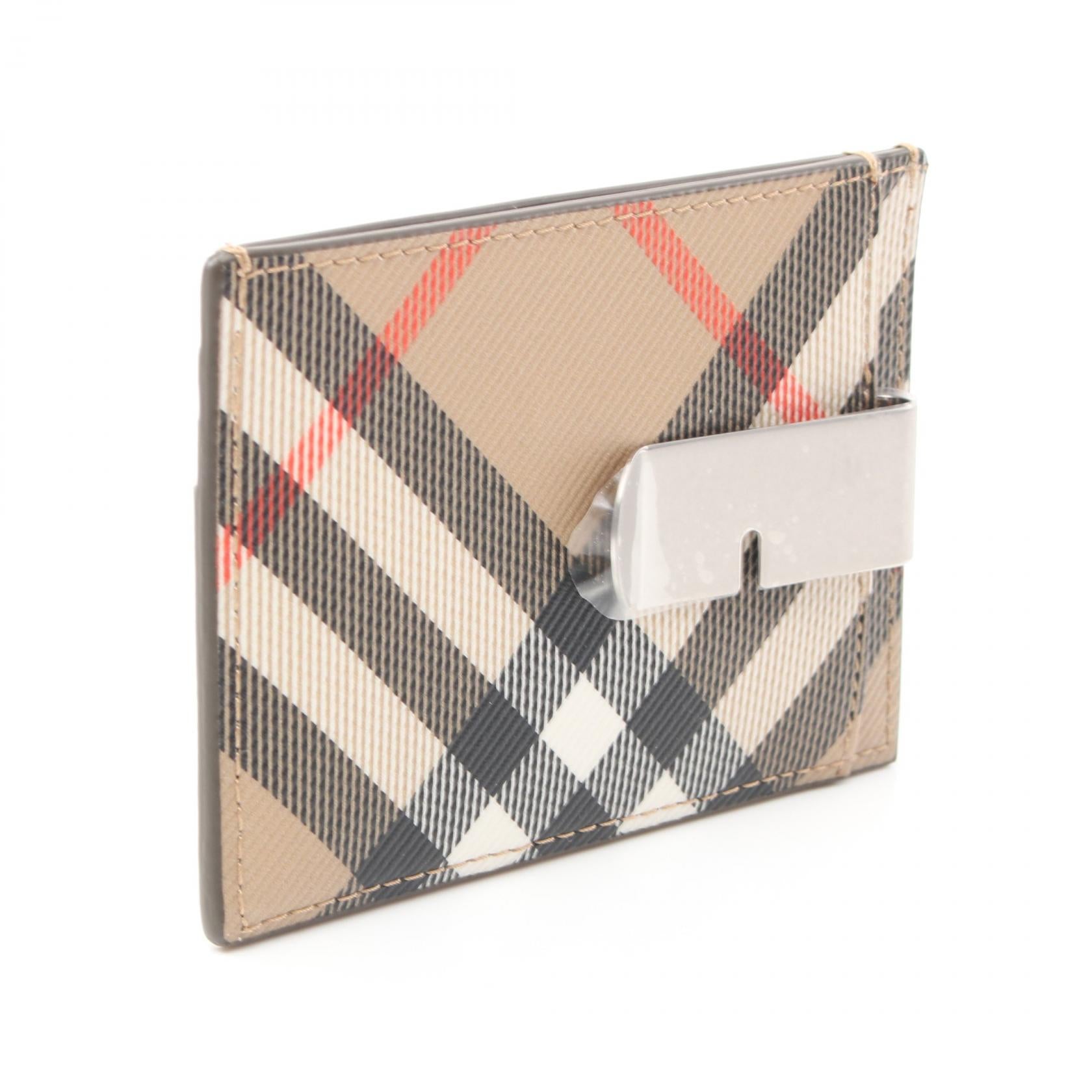 Burberry Card Case PVC Coated Canvas 8091910