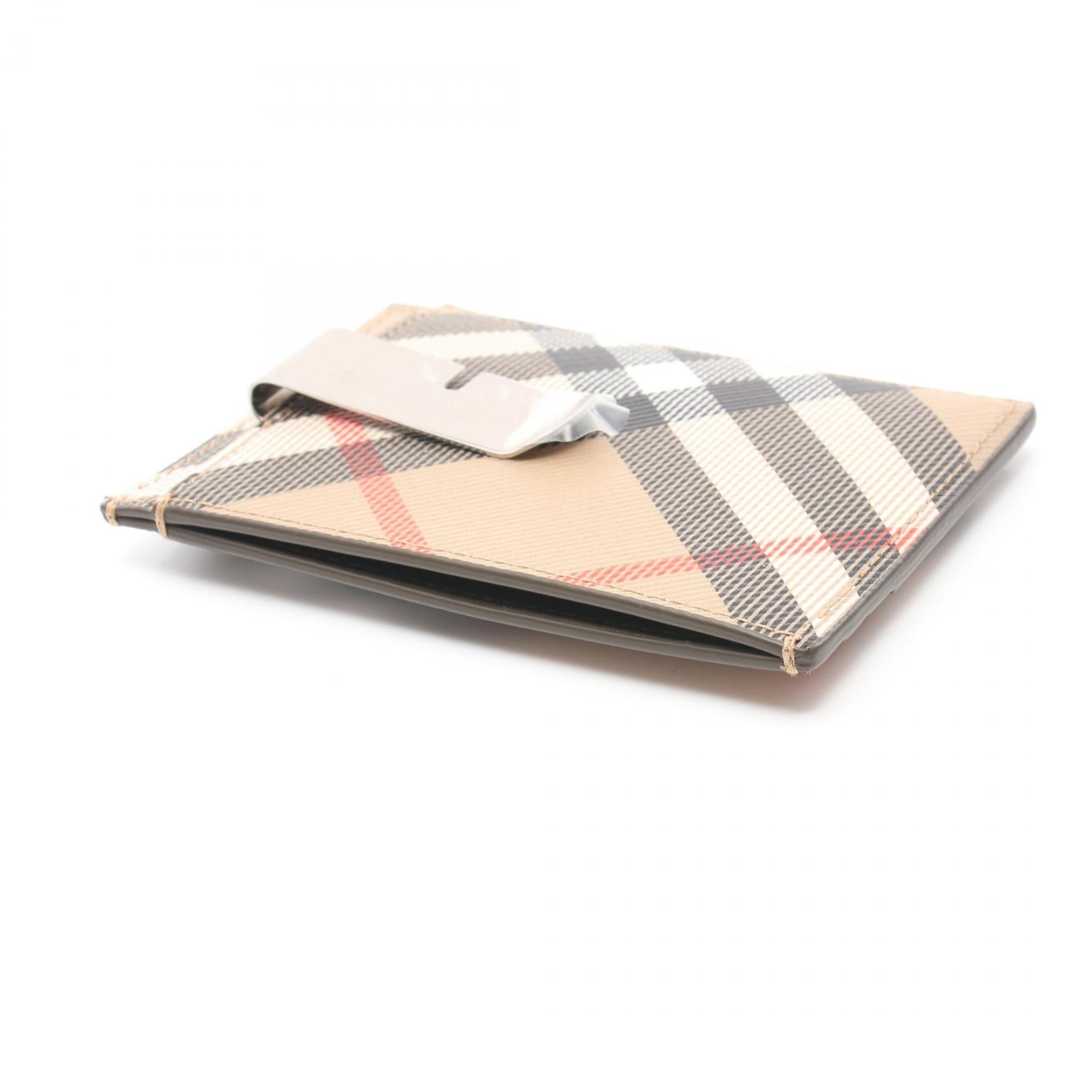 Burberry Card Case PVC Coated Canvas 8091910