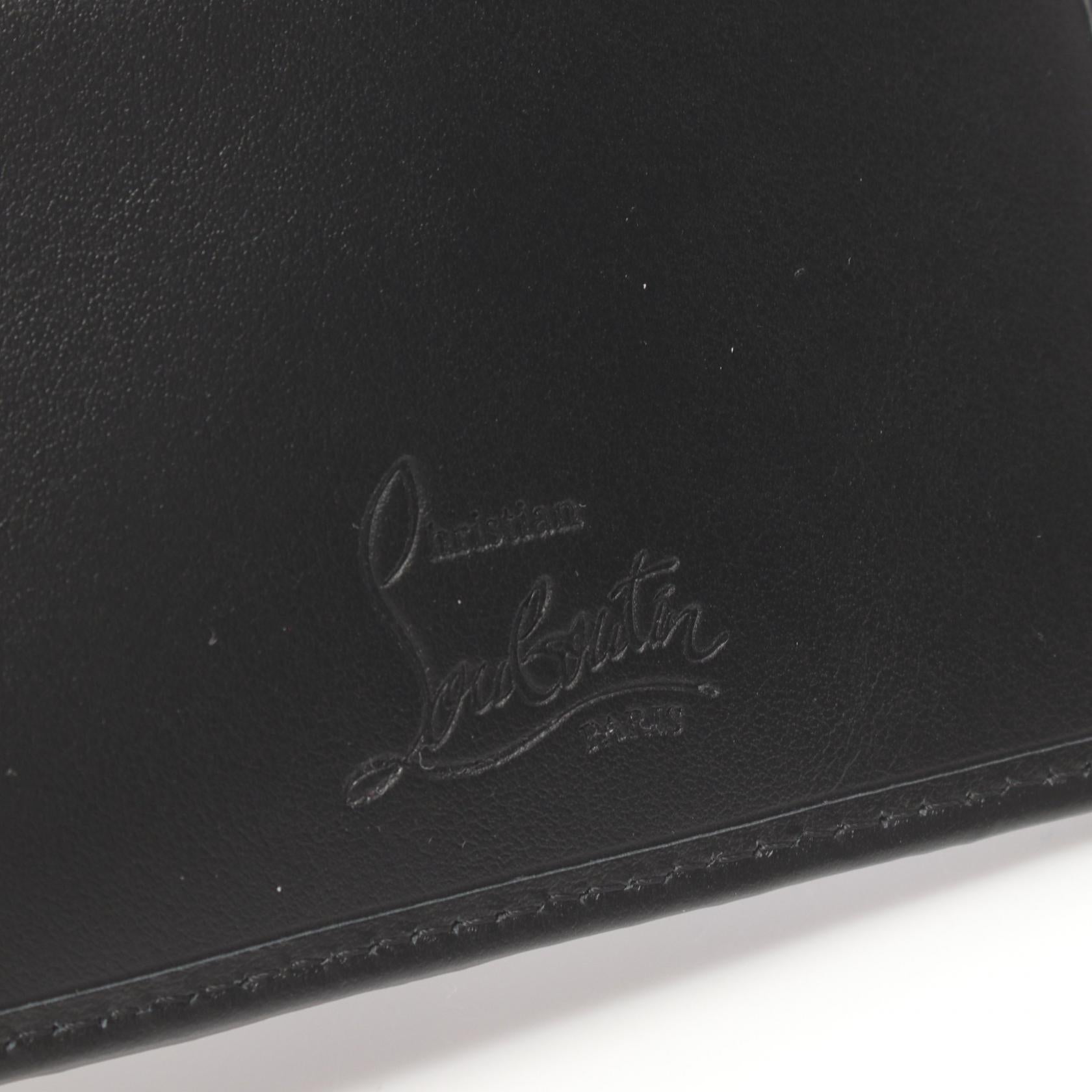 Christian Louboutin Canvas Leather Card Case