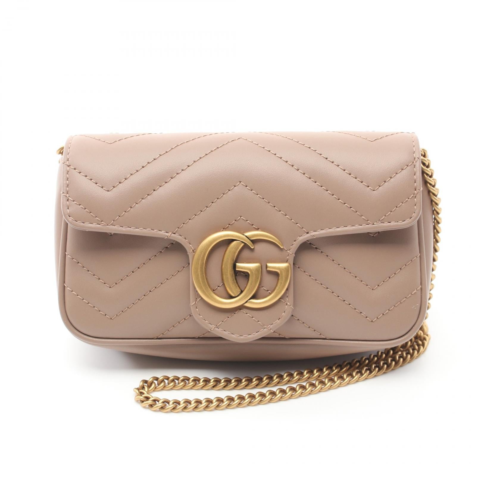 Gucci GG Marmont Super Mini Leather Bag