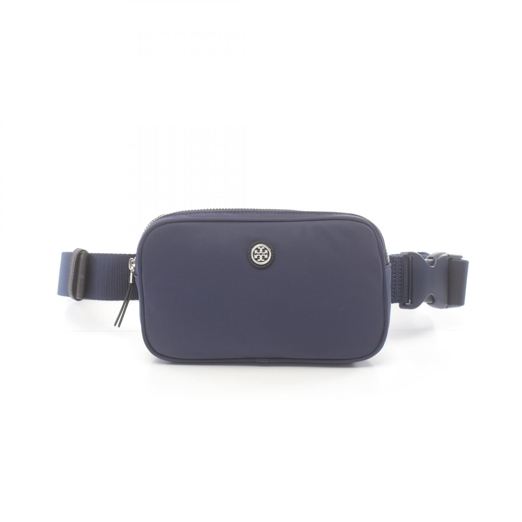 Tory Burch Virginia Nylon Belt Bag Navy