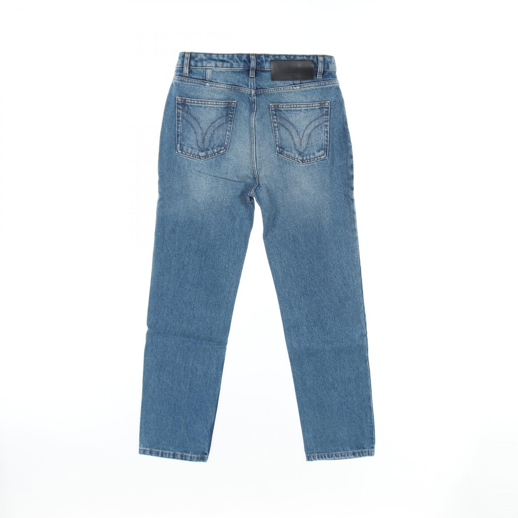 AMI Denim Pants Cotton Blue FTR020.DE000148028