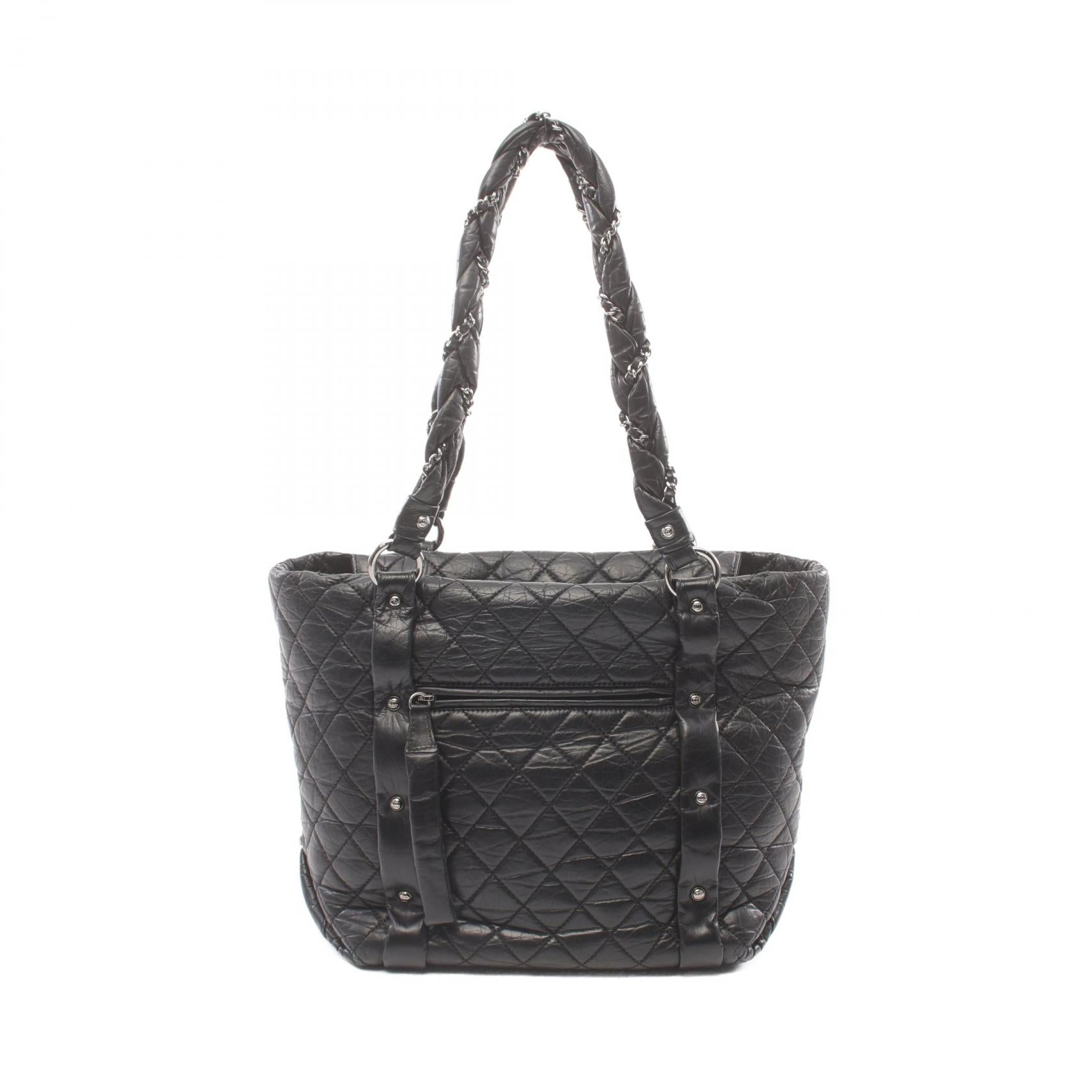 Chanel Bubble Quilted Leather Tote Bag Leather Tote Bag DH82330 in Great Condition