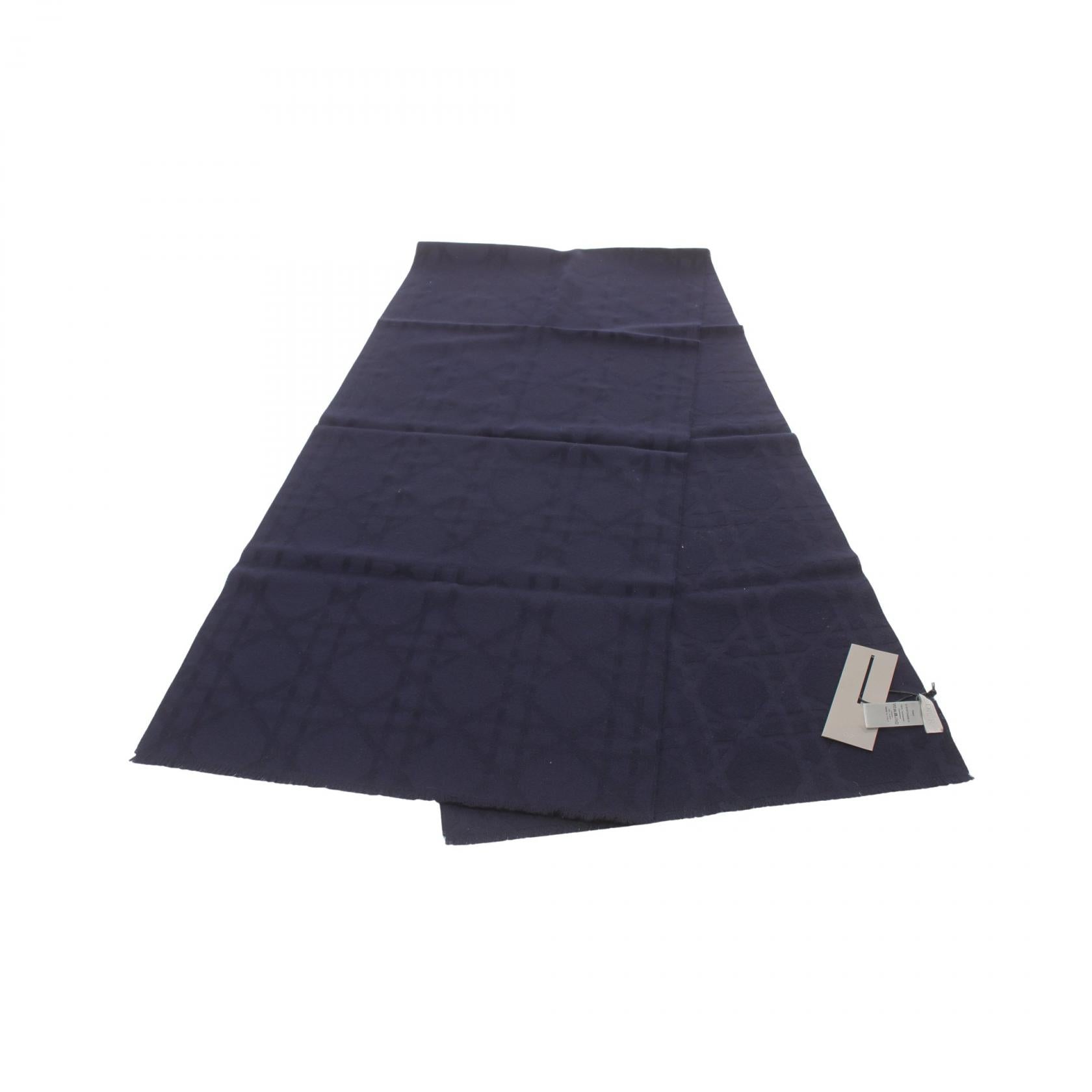 Dior Cashmere Scarf Navy 31E0015A0814540