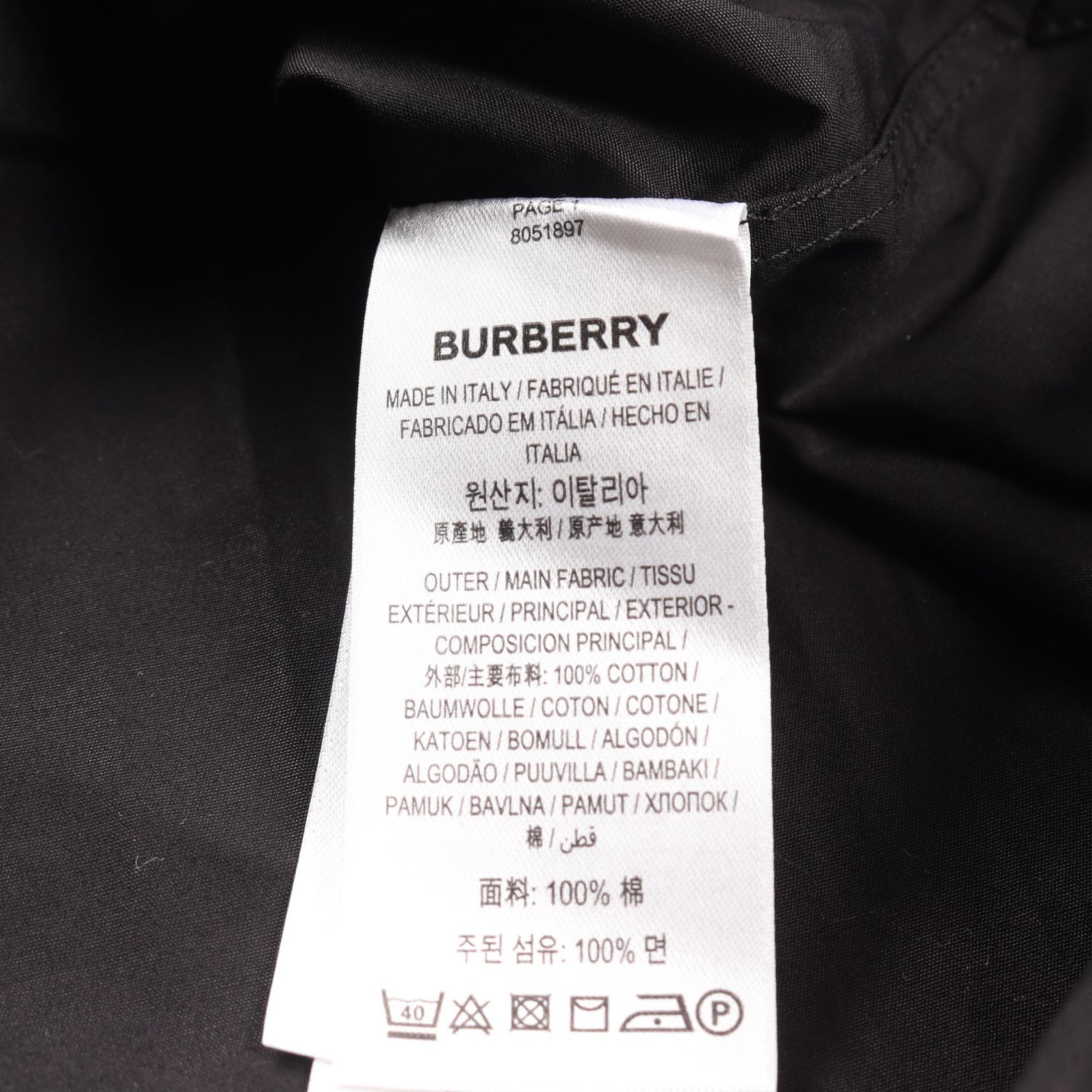 Burberry Cotton Top Black 8051897