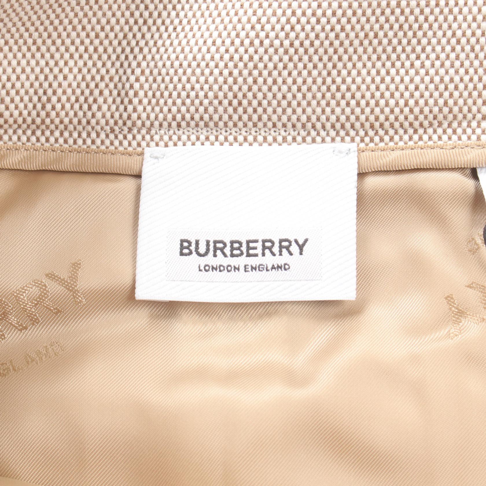 Burberry Cotton Skirt Beige