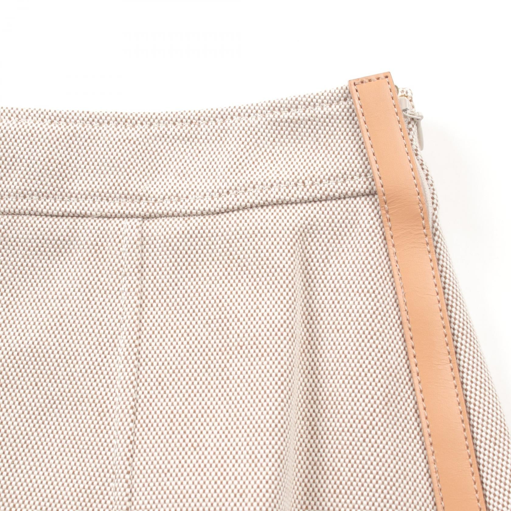 Burberry Cotton Skirt Beige