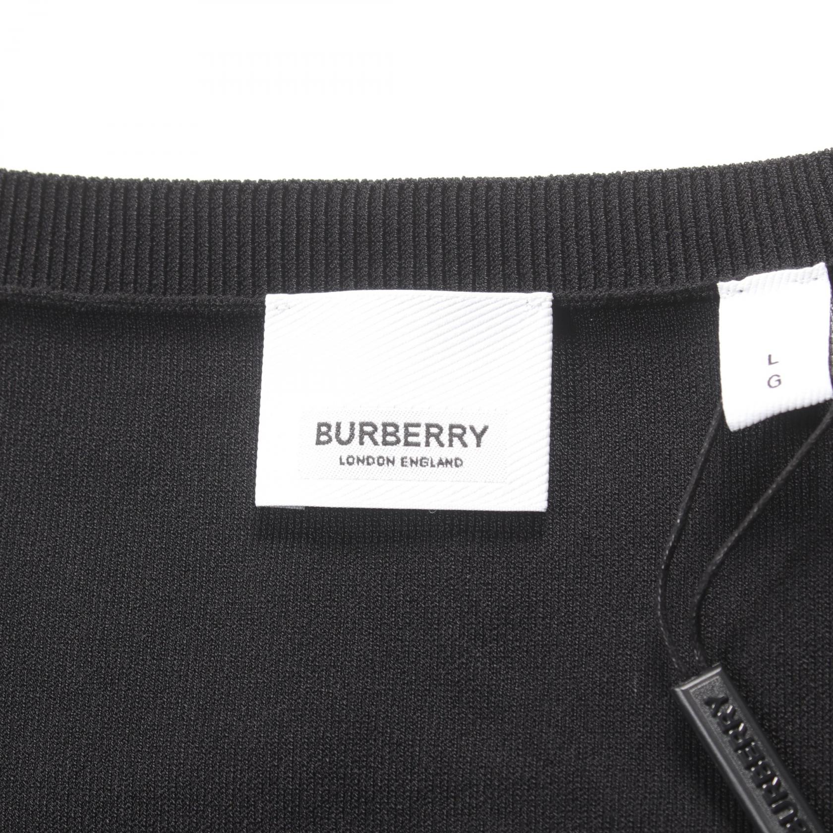 Burberry Viscose Dress Black Used