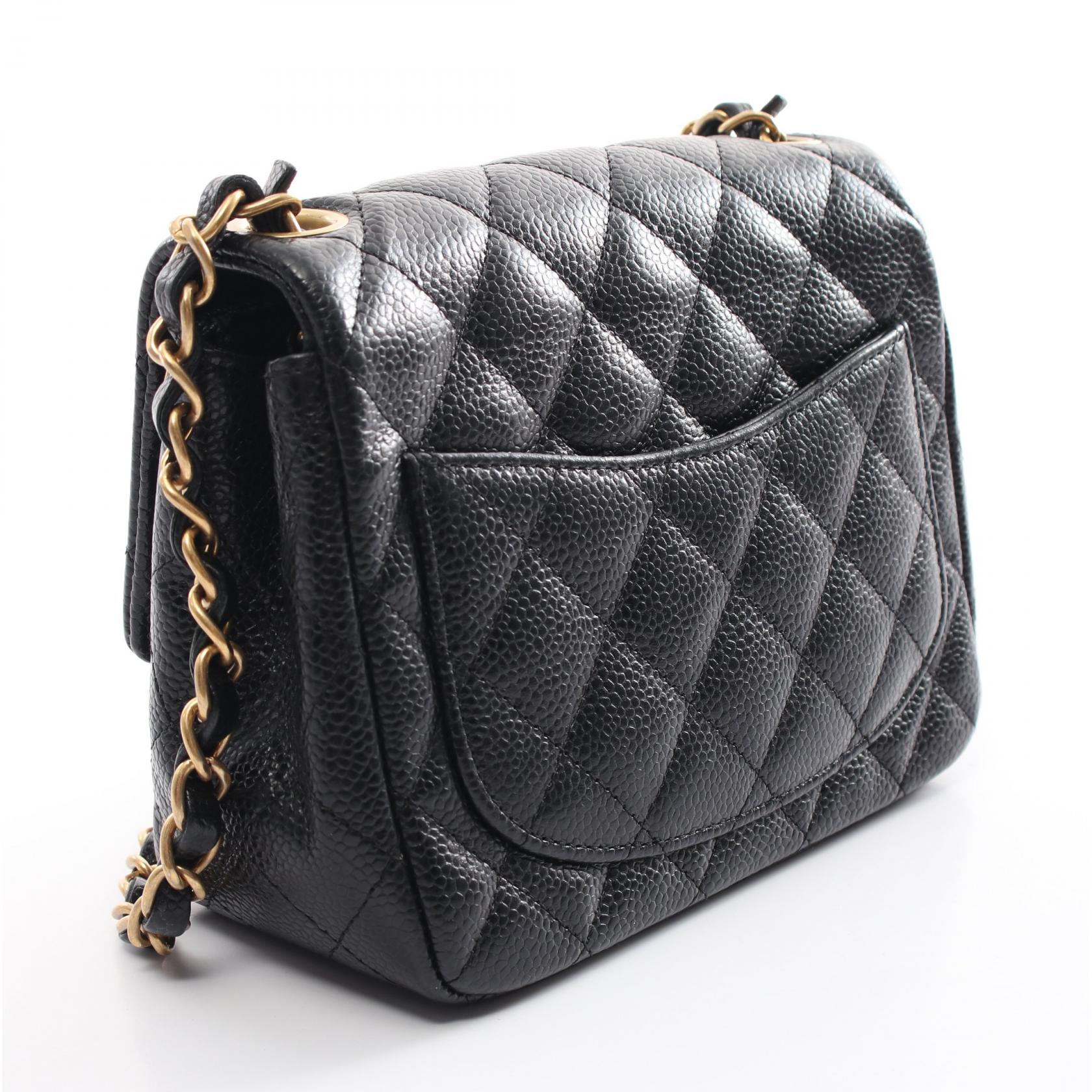 Chanel Mini Matelasse Shoulder Bag Black