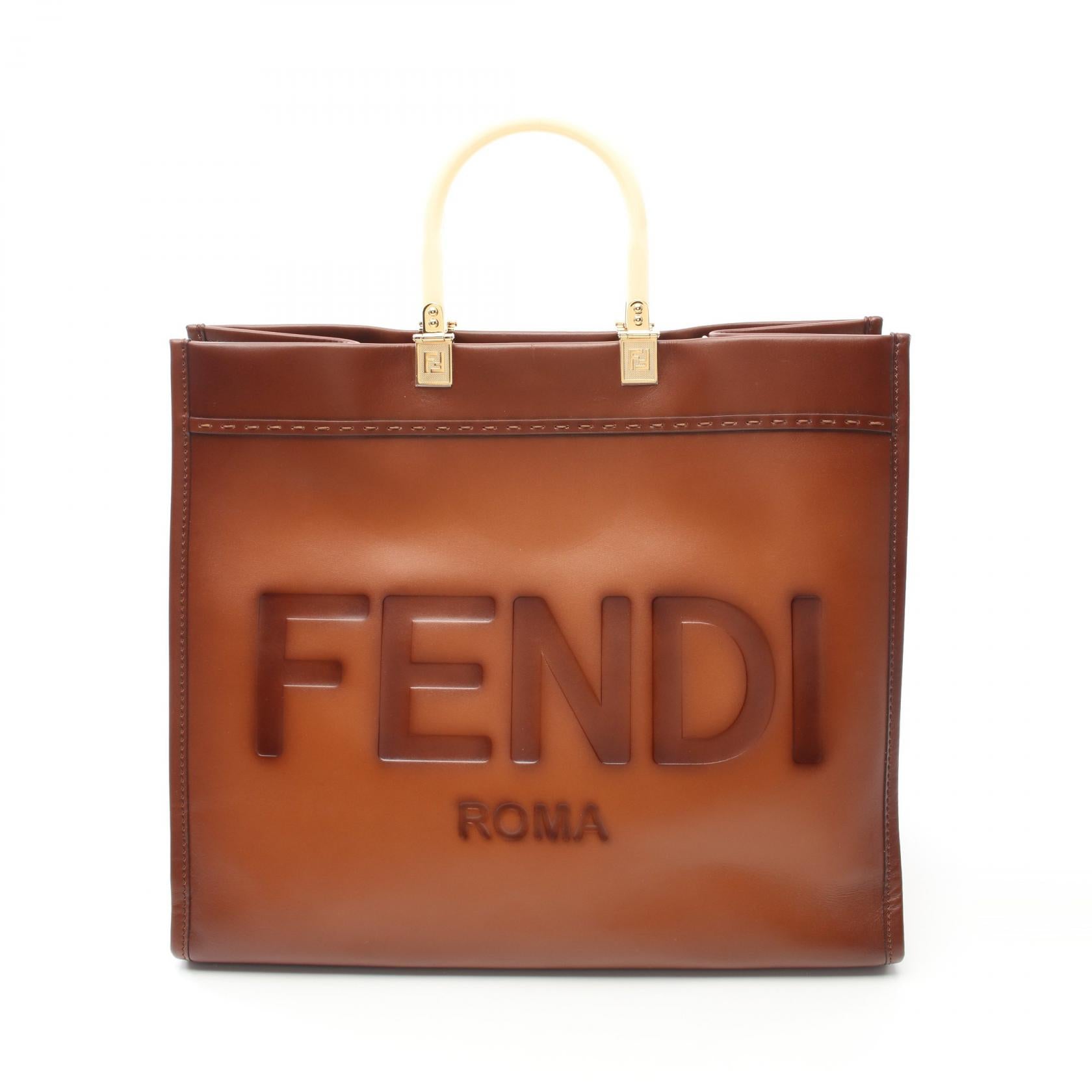 Fendi Leather Sunshine Large Tote Bag 8BH372