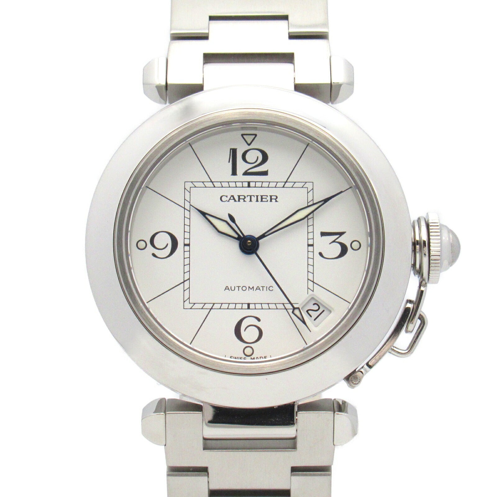 Cartier Pasha C Stainless Steel Watch W31074M7