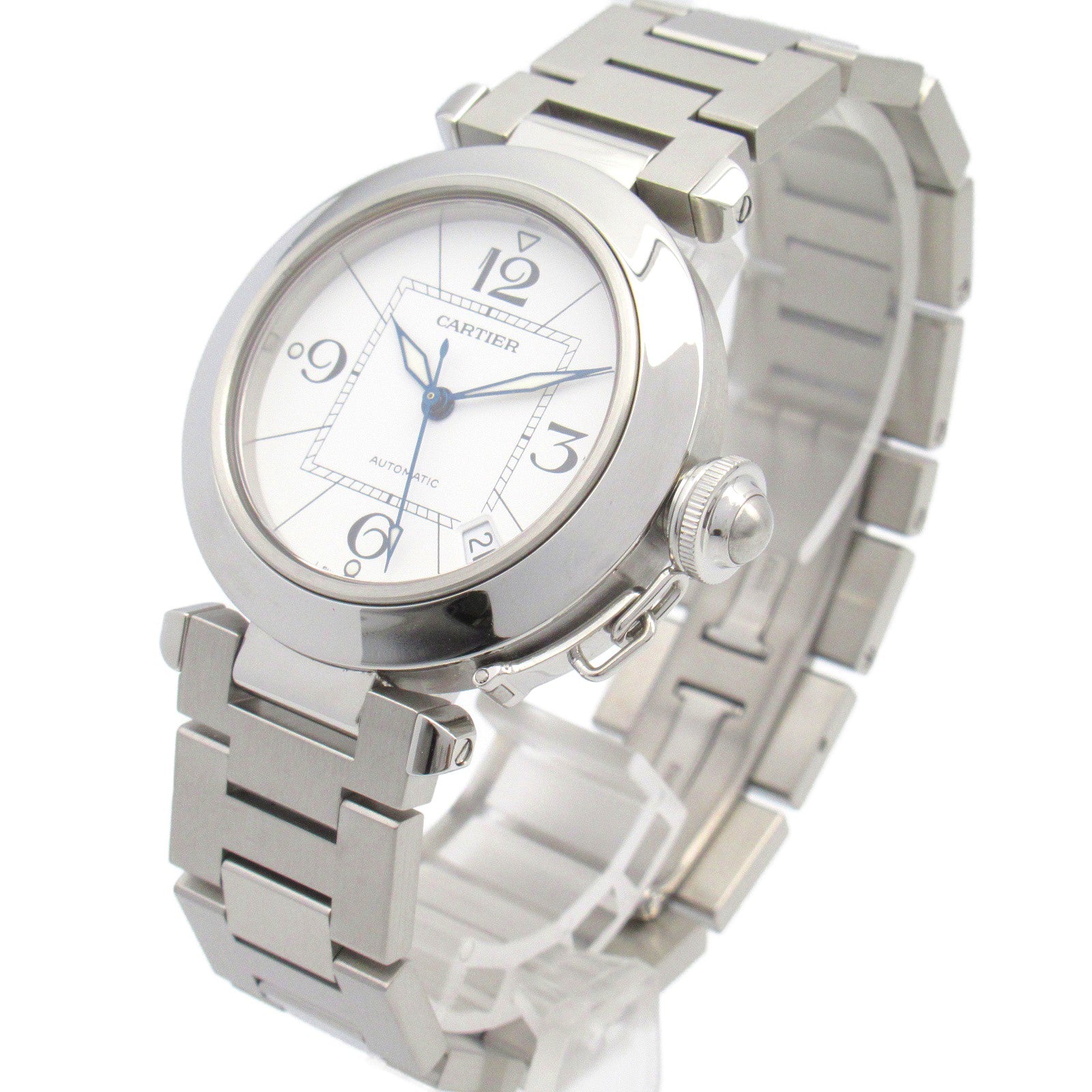 Cartier Pasha C Stainless Steel Watch W31074M7