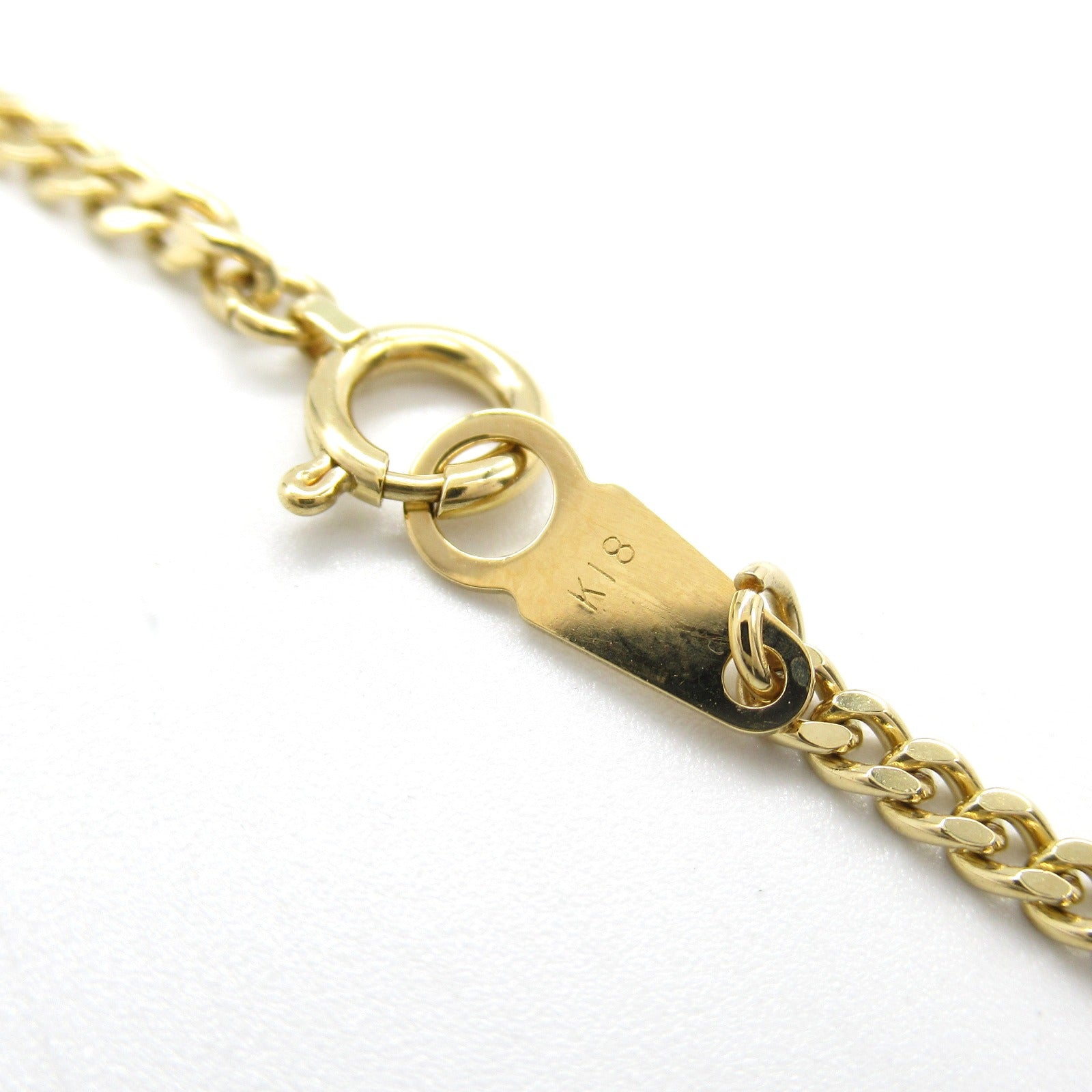 K18 Yellow Gold Necklace Jewelry