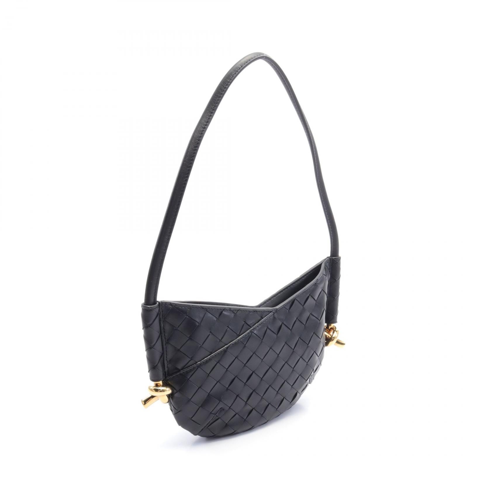 Bottega Veneta Mini Soltis Leather Shoulder Bag