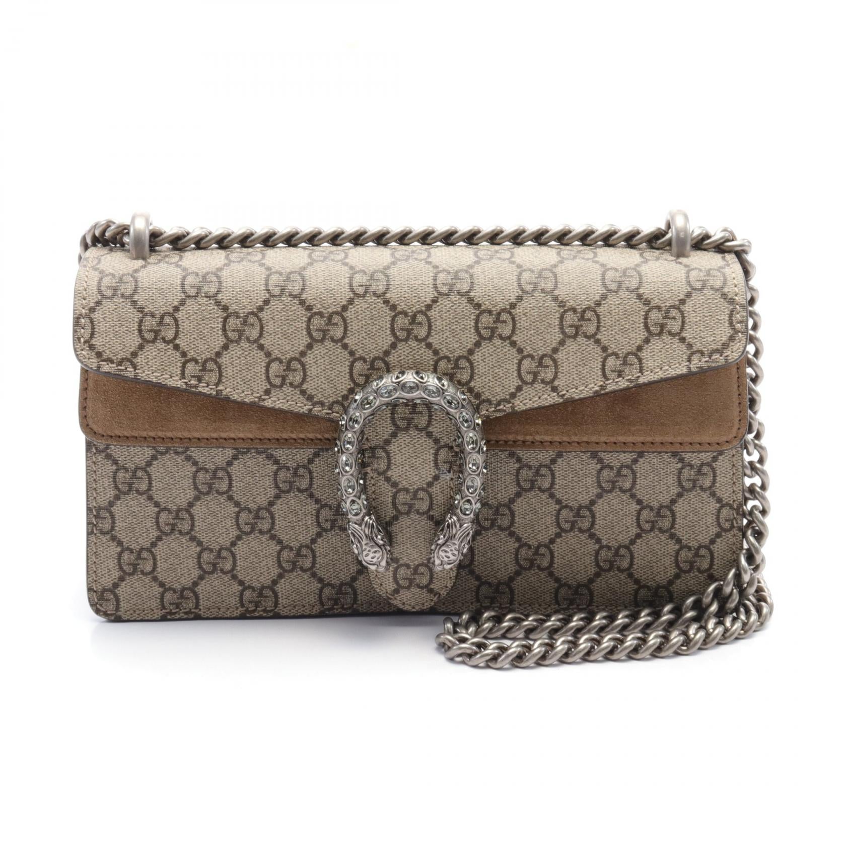 Gucci Dionysus Small GG Supreme Shoulder Bag