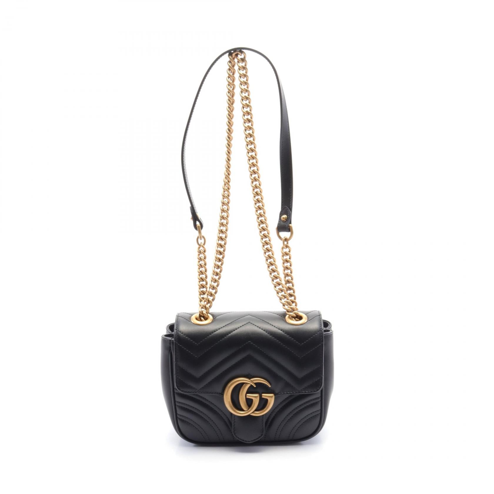 Gucci GG Marmont Quilted Mini Shoulder Bag