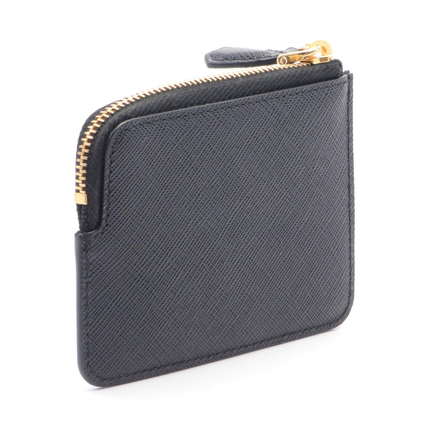 Prada Saffiano Leather Coin Case 1MB047QHHF0002