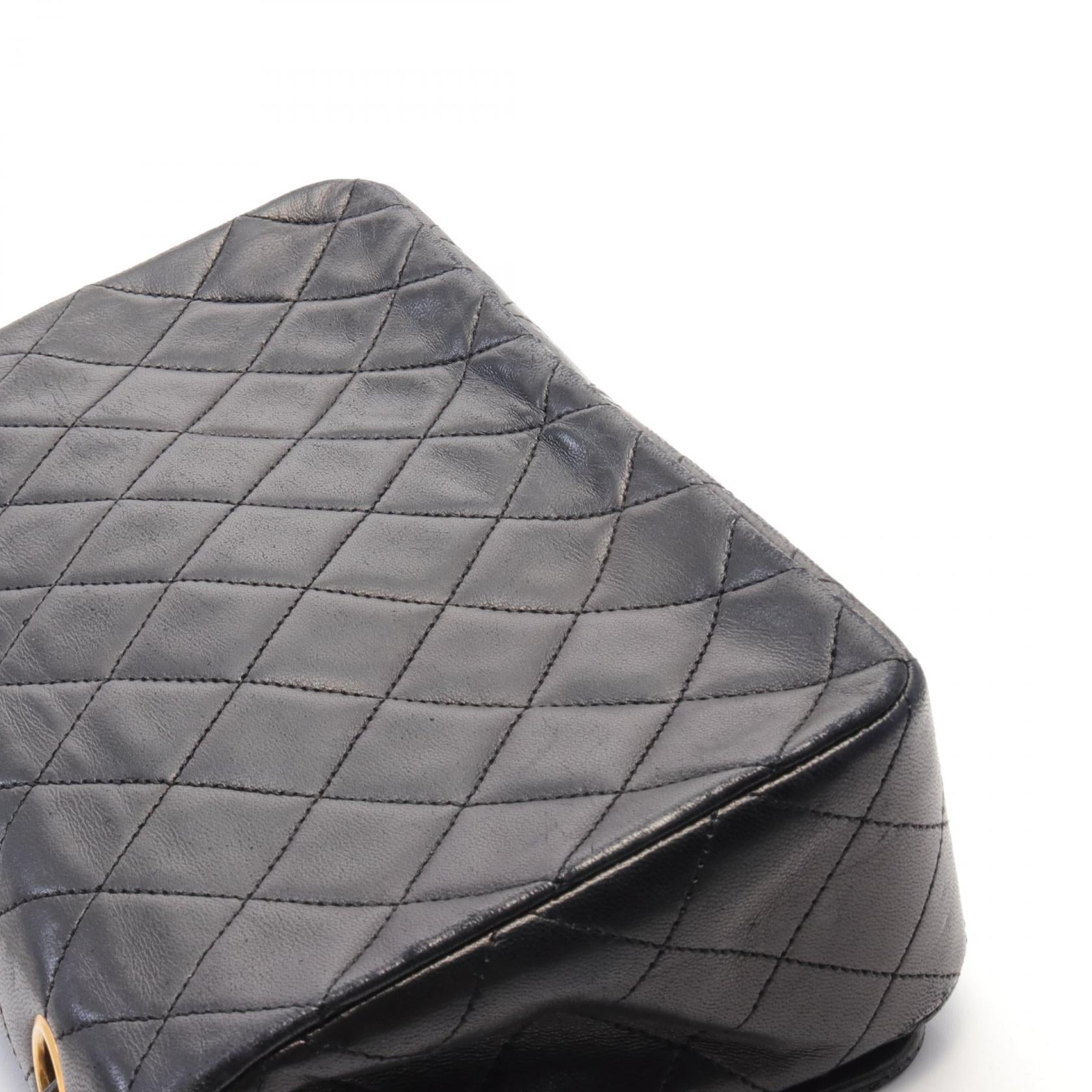 Chanel Lambskin Matelasse Flap Shoulder Bag A03568