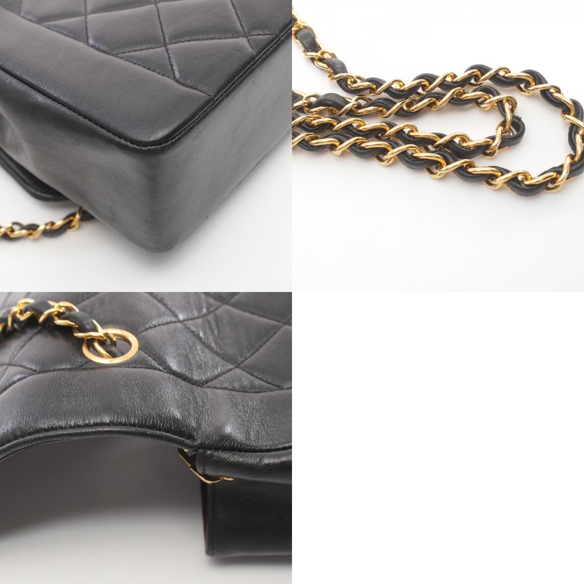 Chanel Diana Flap Lambskin Shoulder Bag A01165