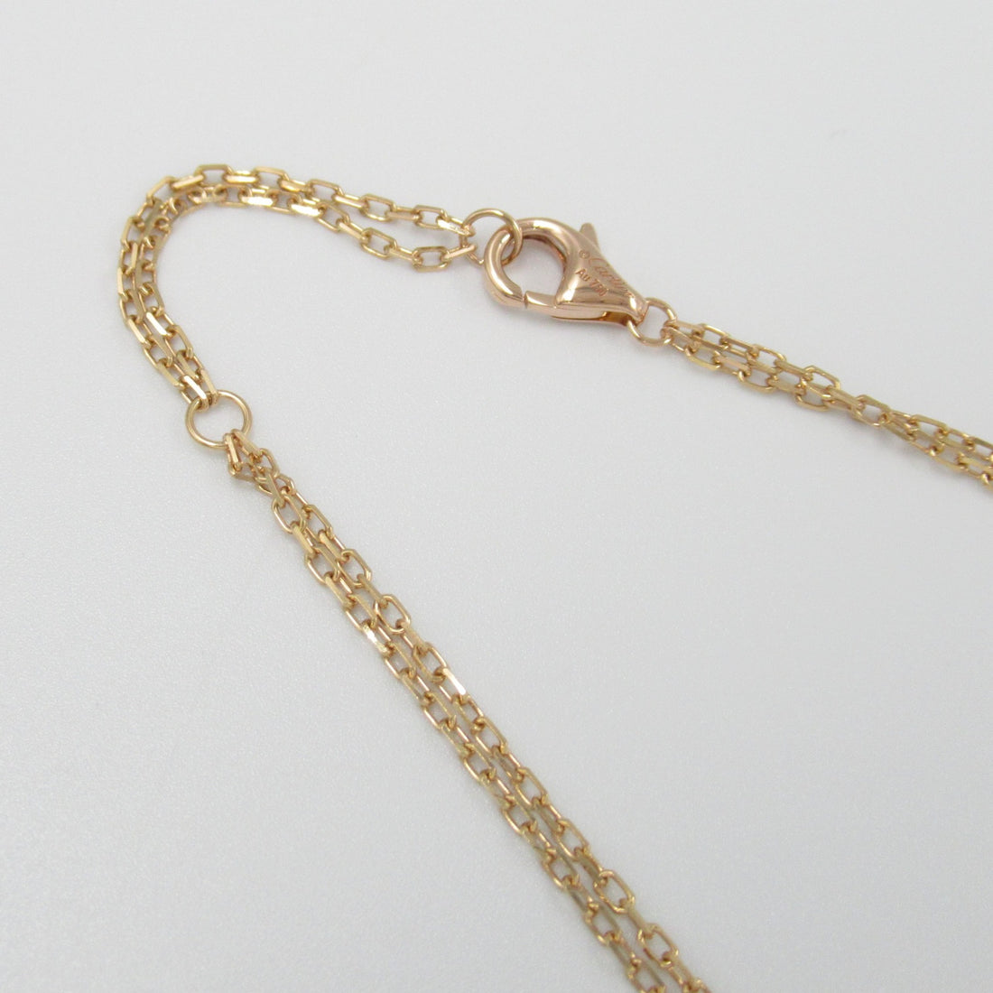 Cartier Love Diamond Necklace K18PG Pink Gold