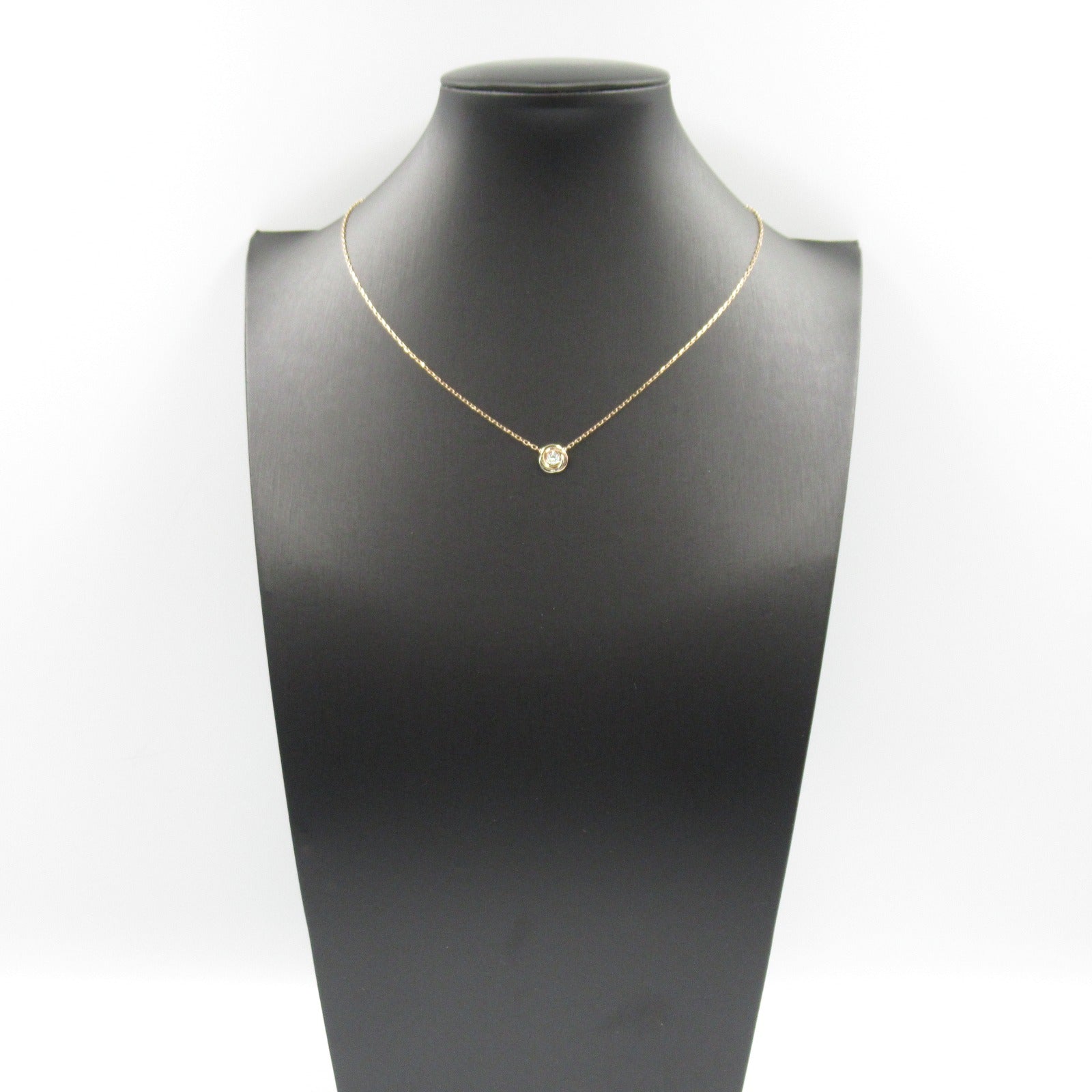 Cartier Trinity Diamond Necklace K18 Gold