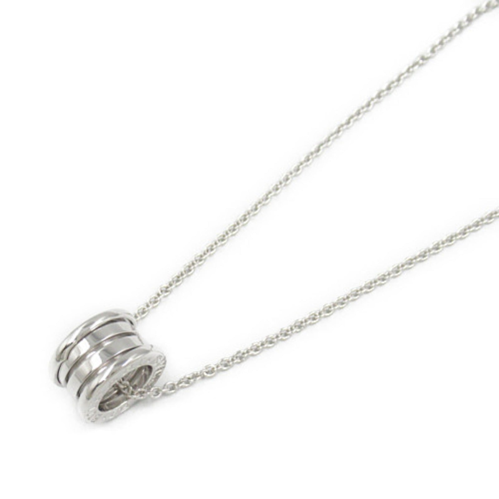 Bvlgari B-zero1 Necklace K18WG White Gold