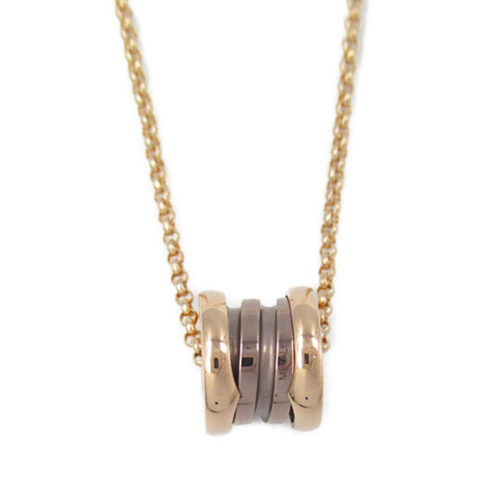 Bvlgari B-zero1 Necklace K18PG Pink Gold