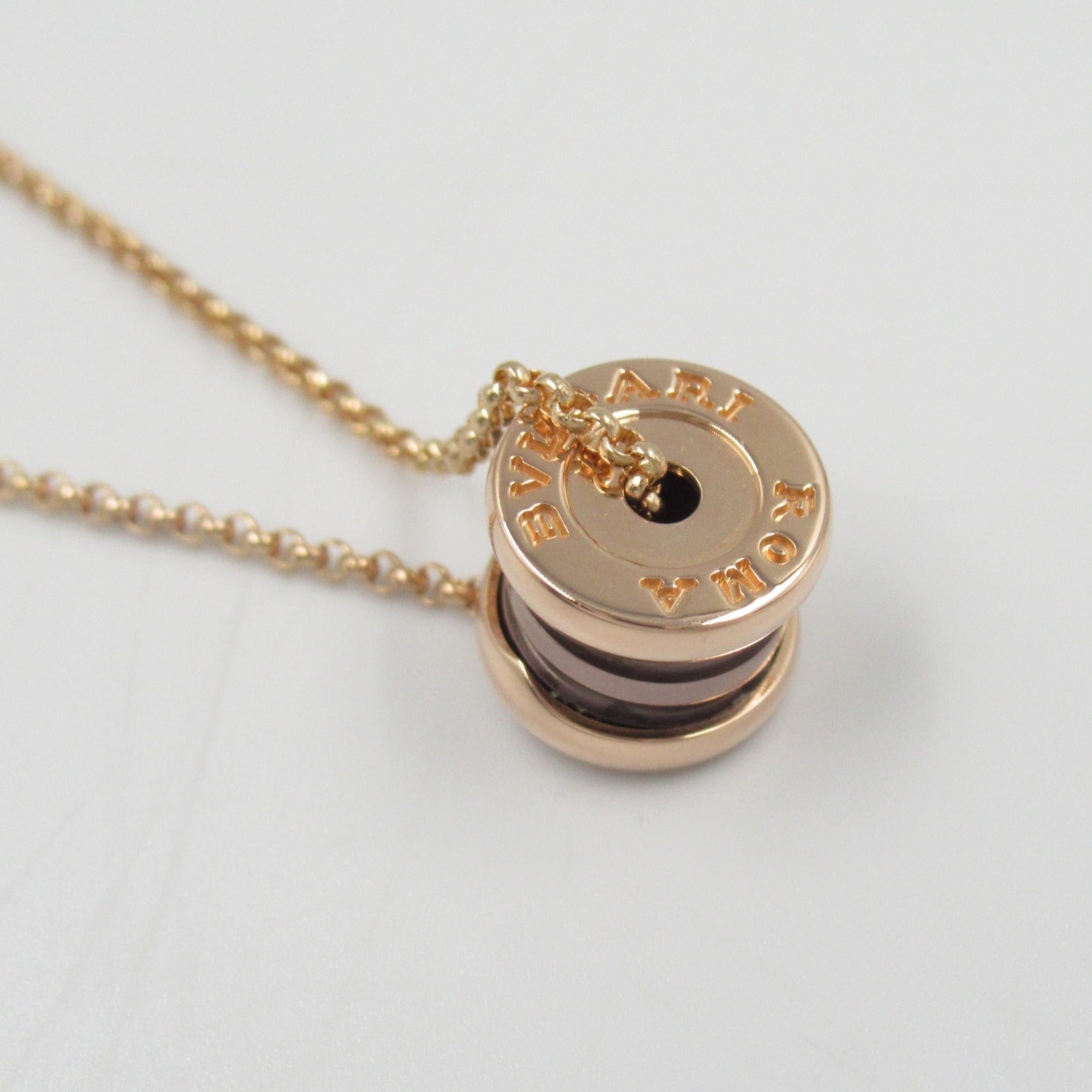 Bvlgari B-zero1 Necklace K18PG Pink Gold