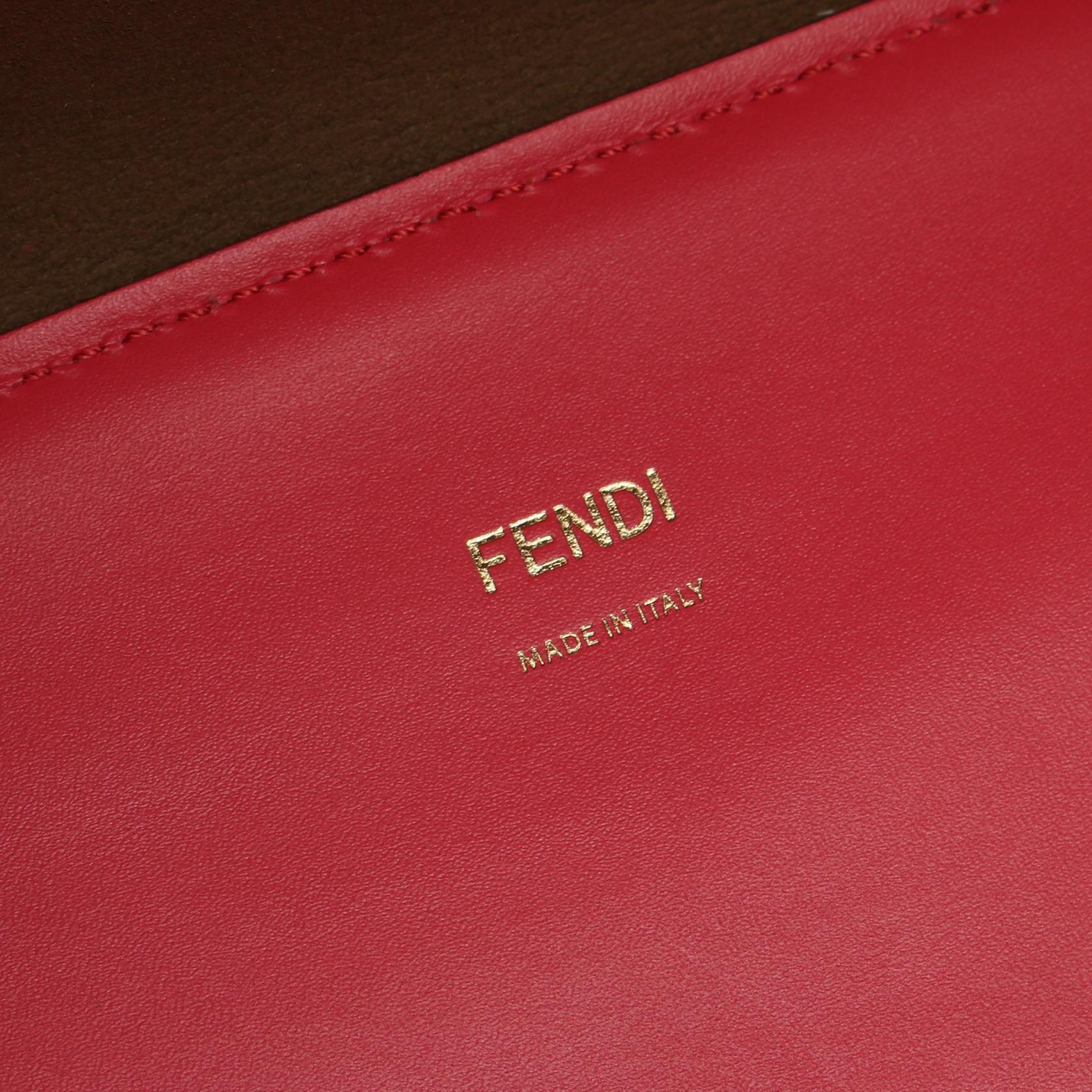 Fendi Sunshine Medium Leather Tote Bag 8BH386