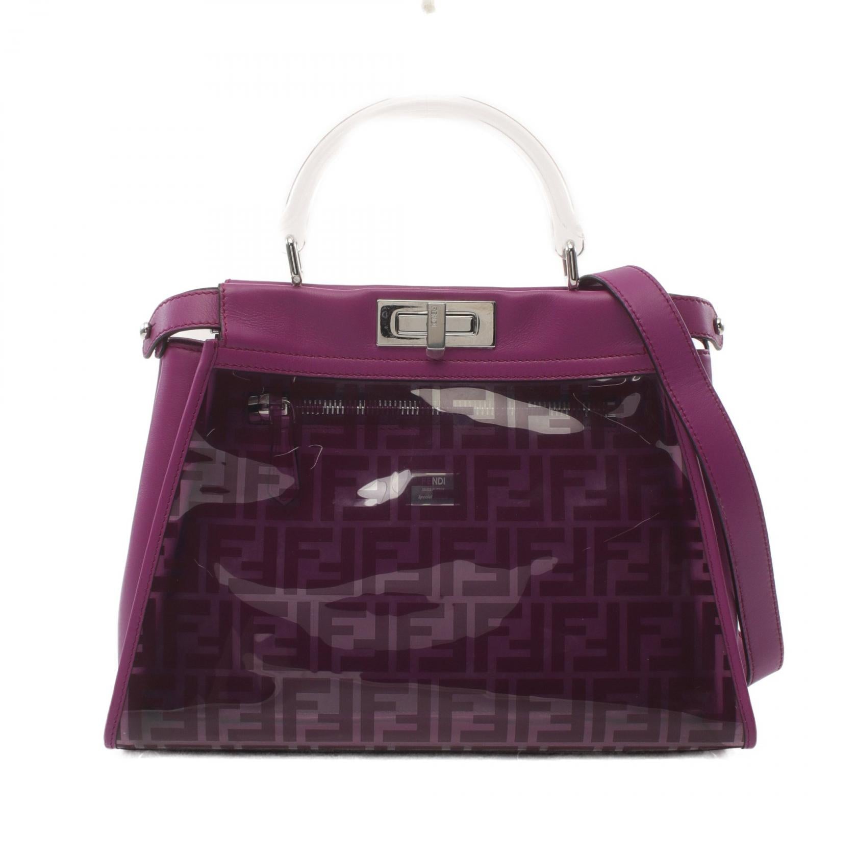 Fendi Peekaboo Regular Selleria Handbag 8BN290