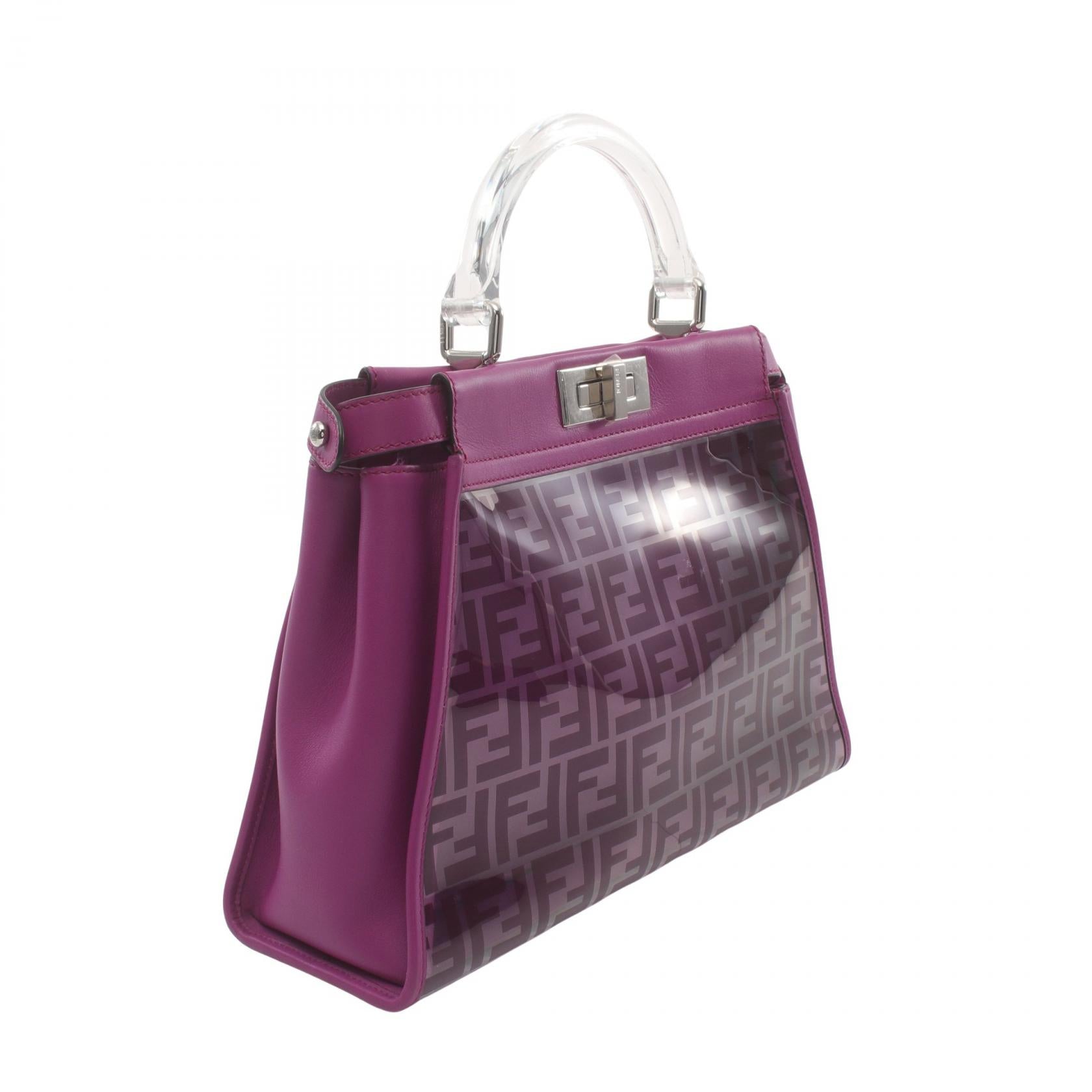 Fendi Peekaboo Regular Selleria Handbag 8BN290