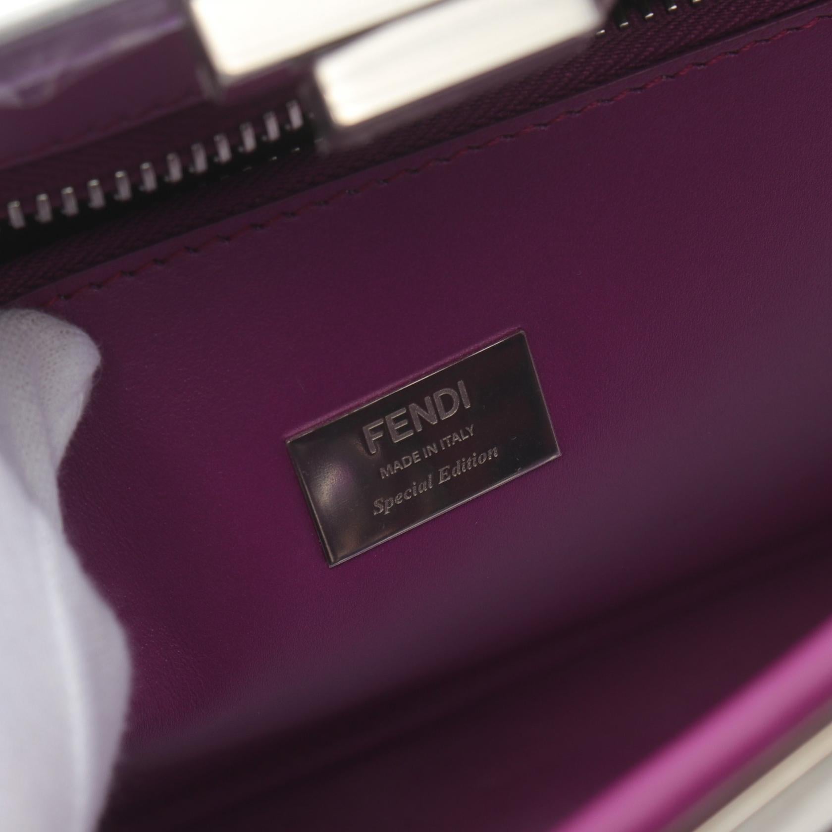 Fendi Peekaboo Regular Selleria Handbag 8BN290