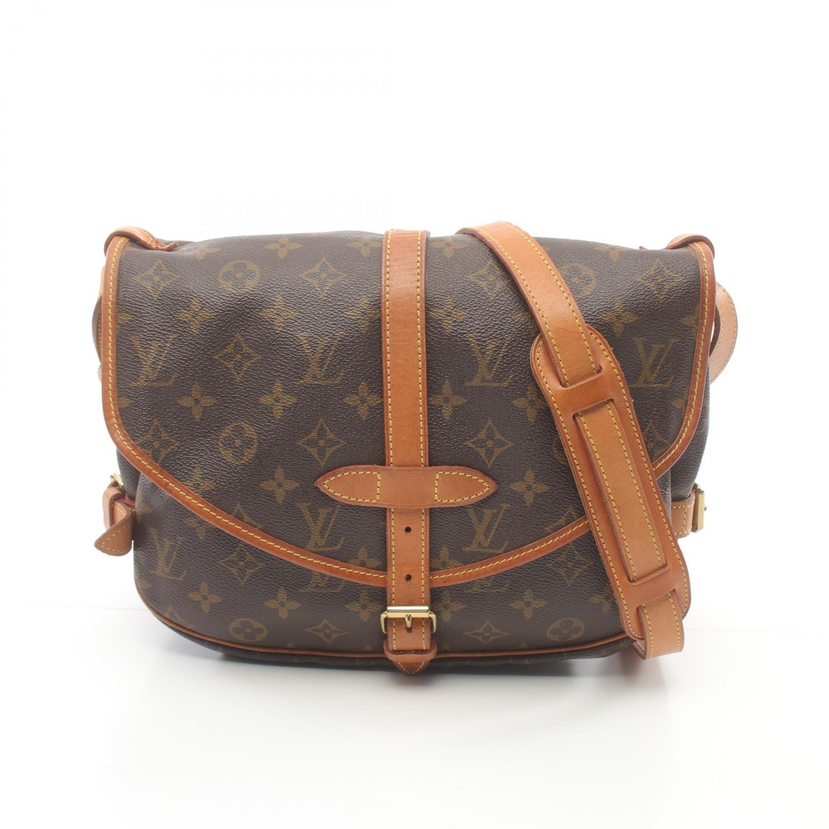 Louis Vuitton Monogram Saumur 30 Shoulder Bag M42256