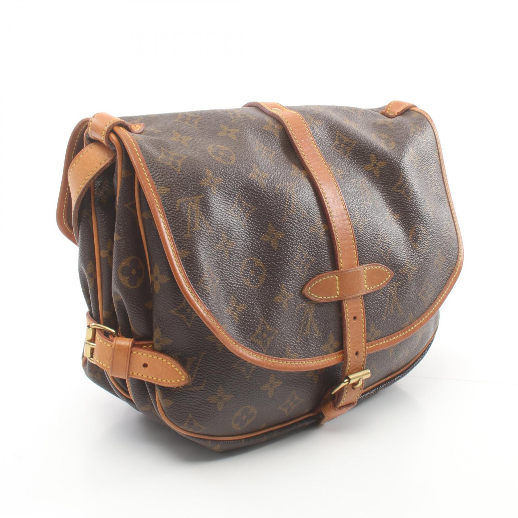 Louis Vuitton Monogram Saumur 30 Shoulder Bag M42256