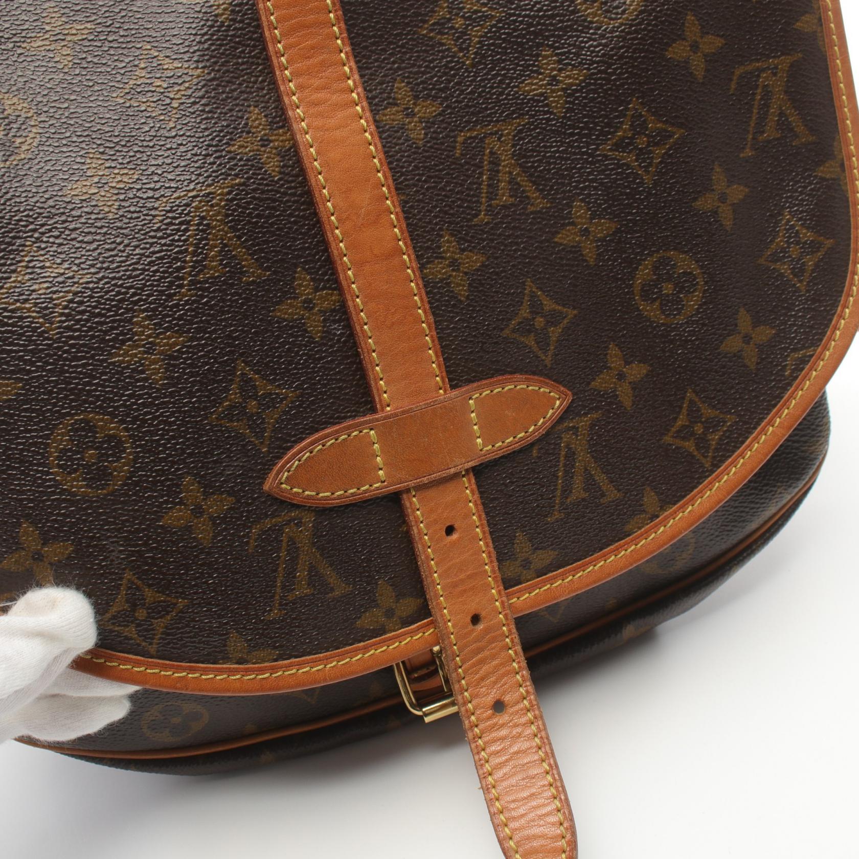 Louis Vuitton Monogram Saumur 30 Shoulder Bag M42256