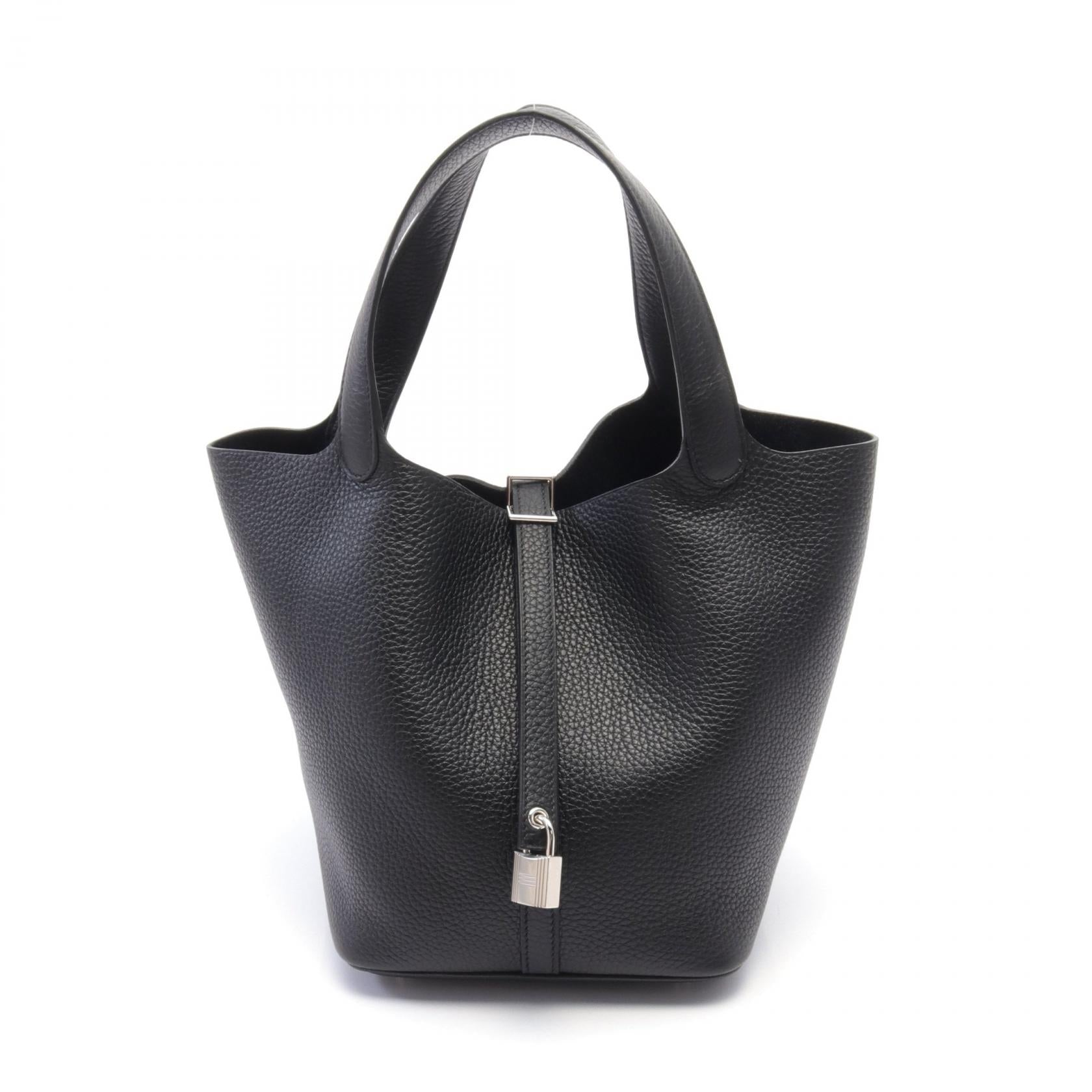 Hermes Picotin Lock PM Handbag Black