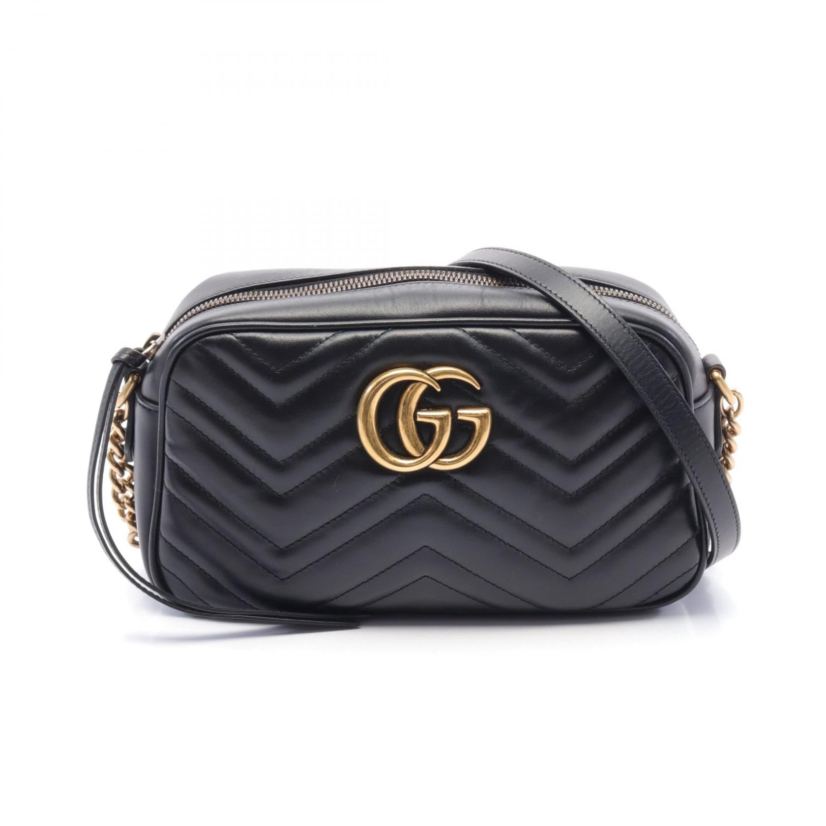 Gucci GG Marmont Leather Shoulder Bag 447632