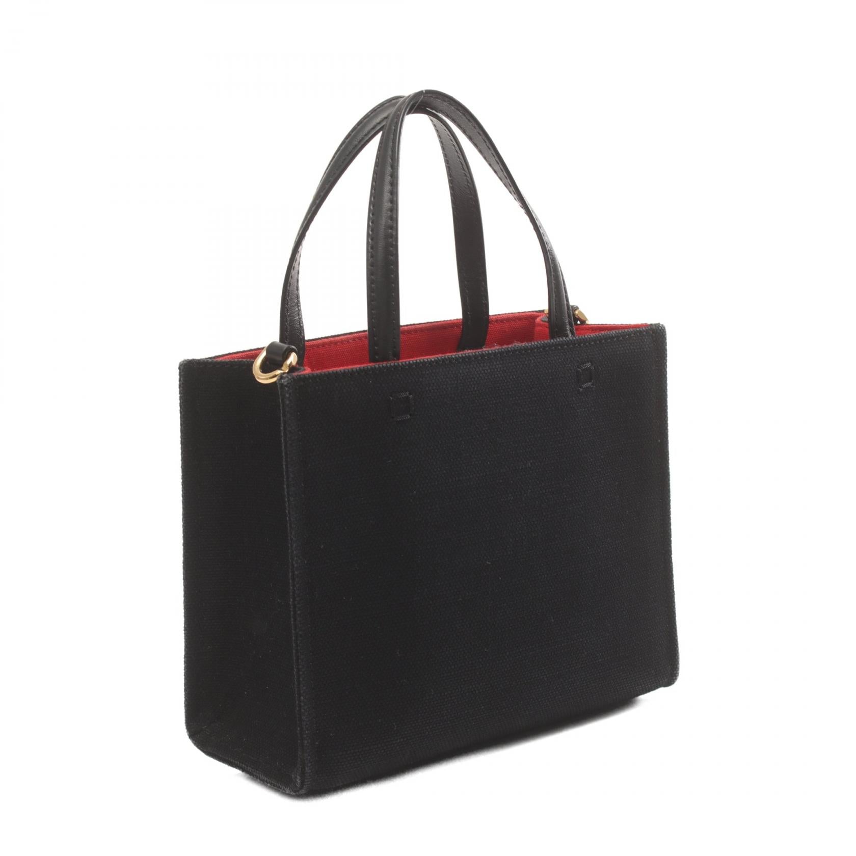 Givenchy G Tote Mini Canvas Leather Handbag