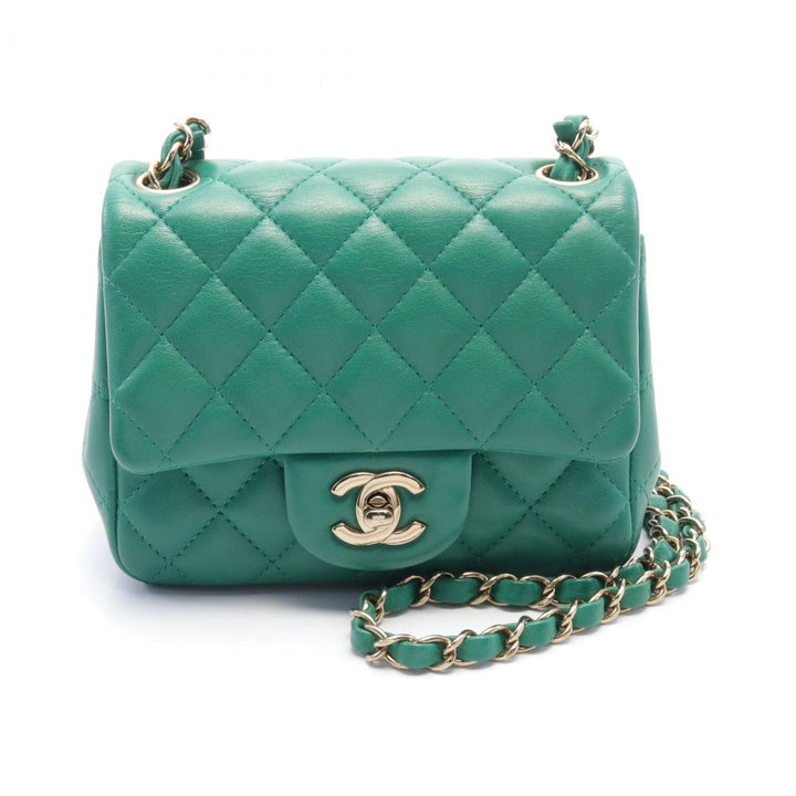 Chanel Mini Matelasse Leather Shoulder Bag