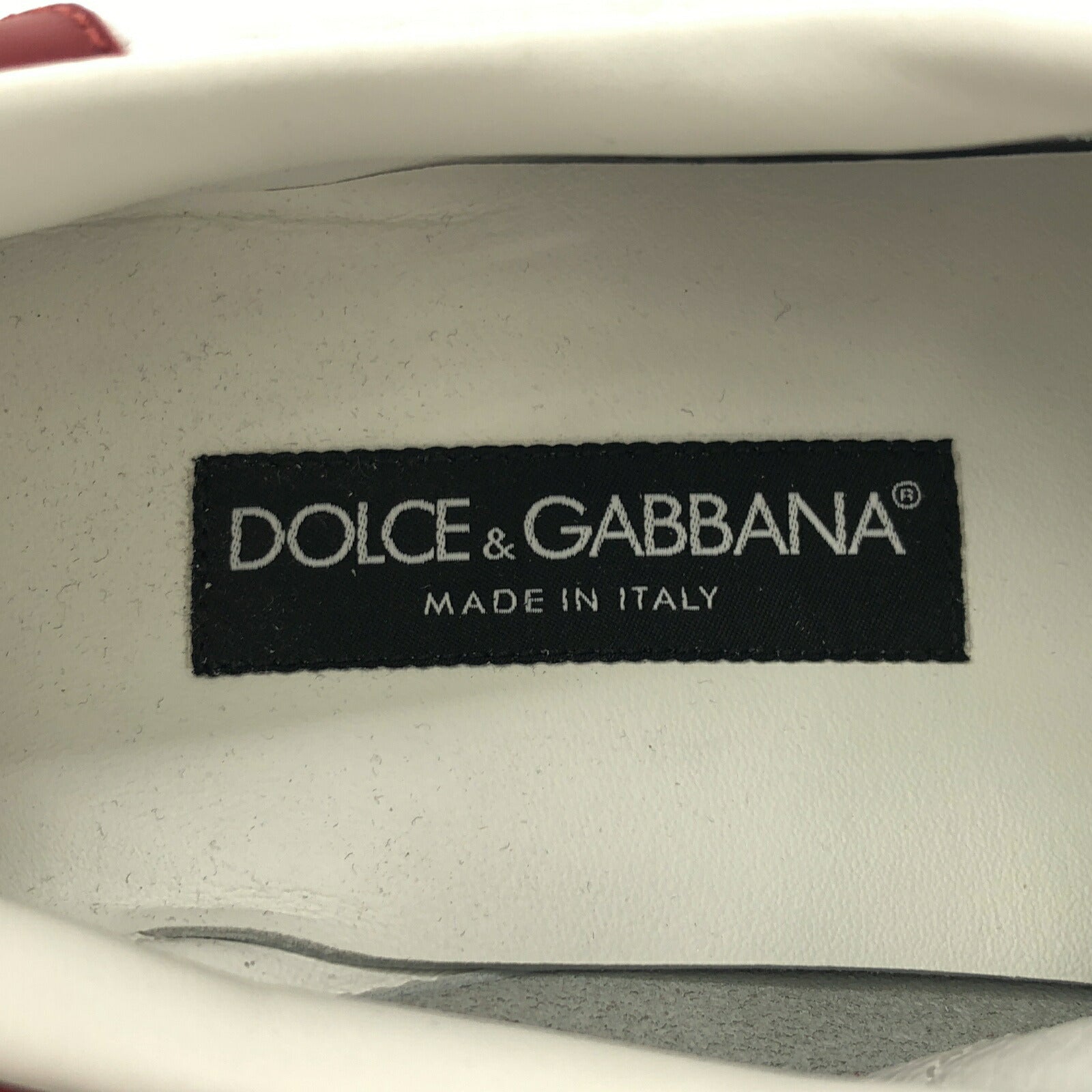 Dolce & Gabbana Leather Sneakers White