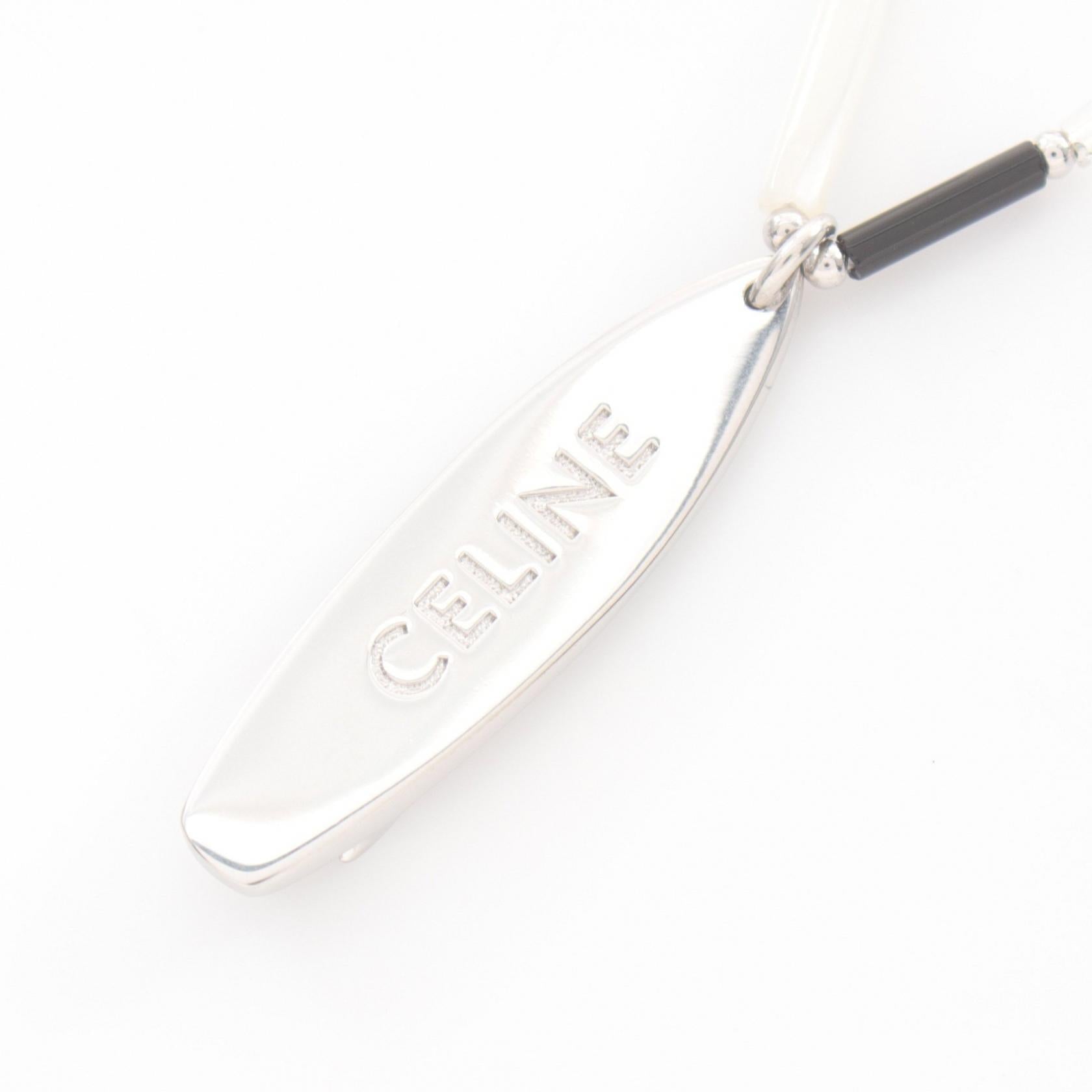 Celine Monochrome Surf Necklace Stainless Steel