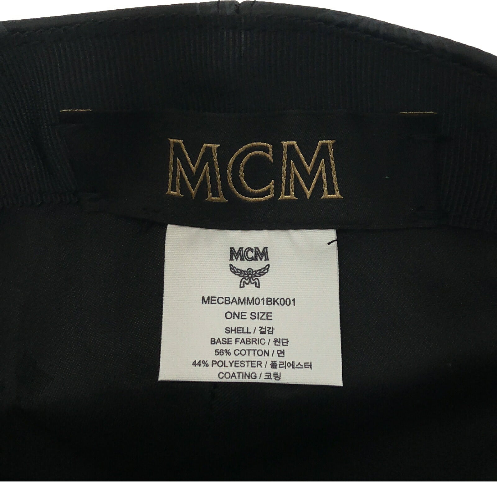 MCM Women's Cap Black MECBAMM01